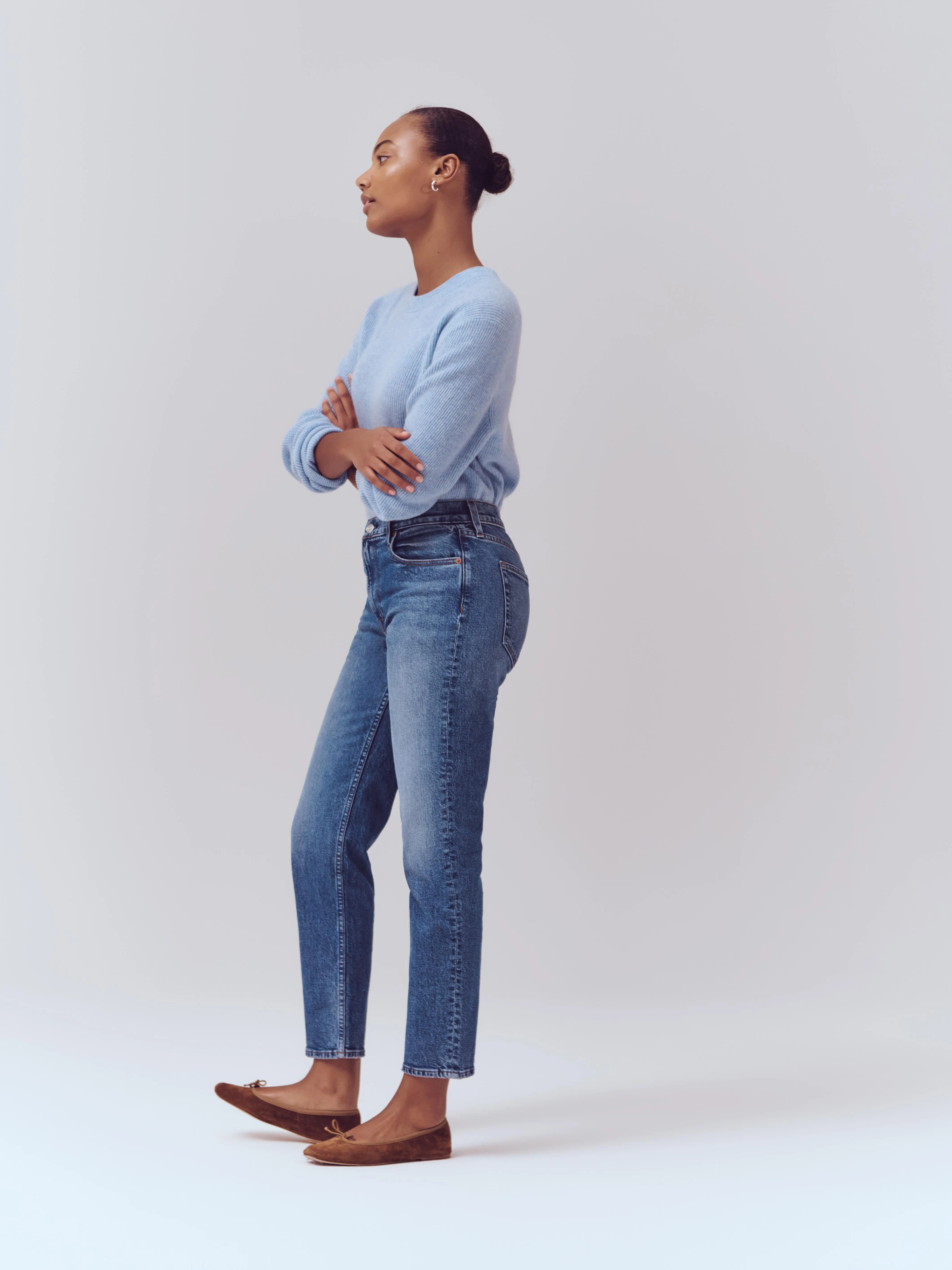 The Amber Mid Rise Slim sold by Alex Mill product image thumbnail 3