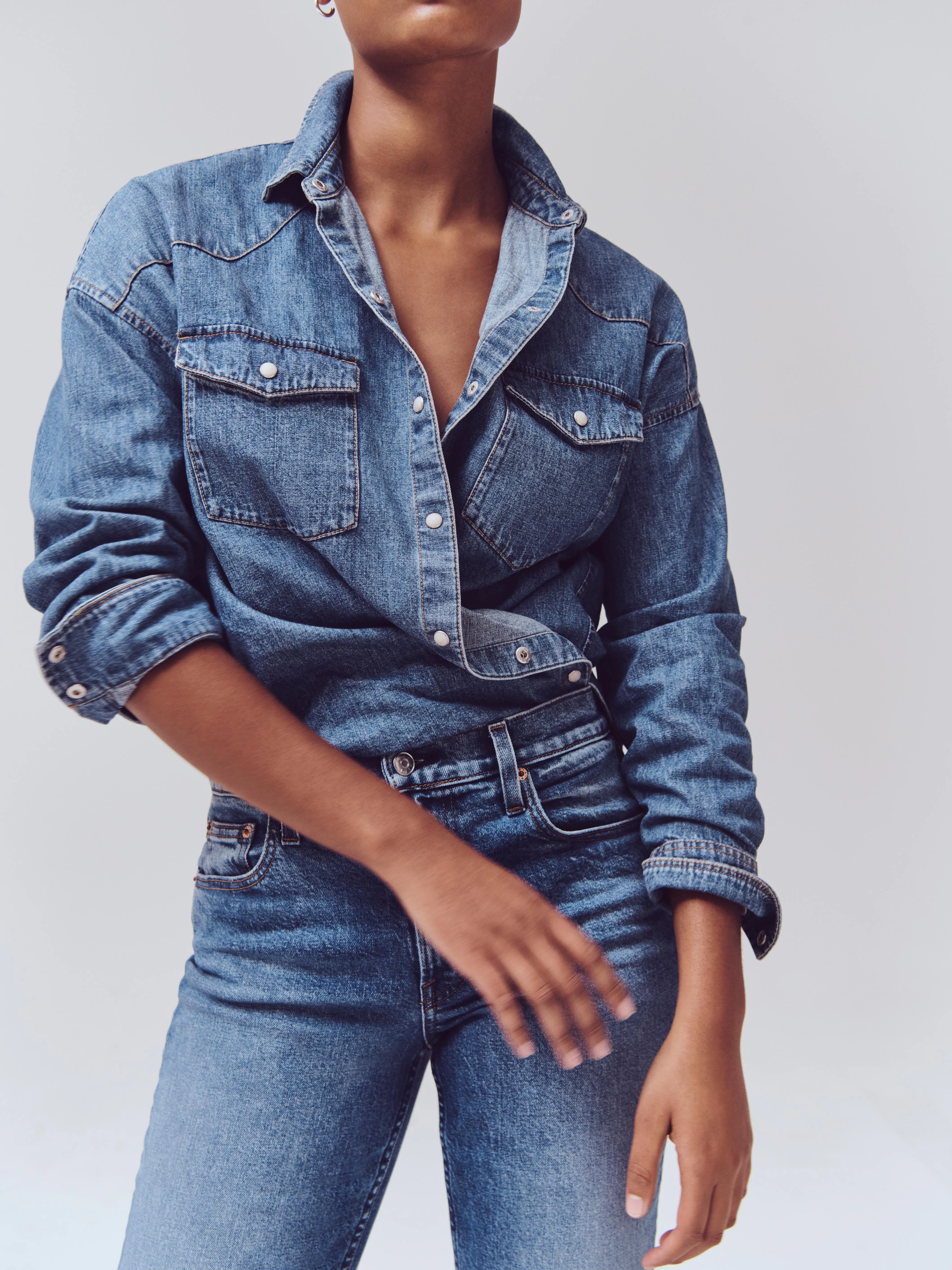 The Amber Mid Rise Slim sold by Alex Mill product image thumbnail 5