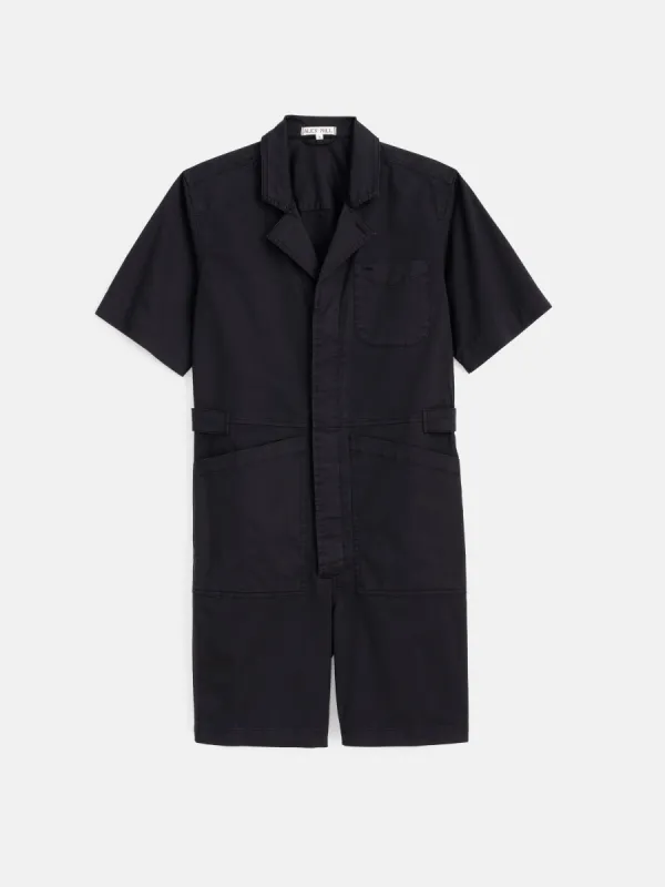 Standard Short Jumpsuit in Cotton Twill sold by Alex Mill
