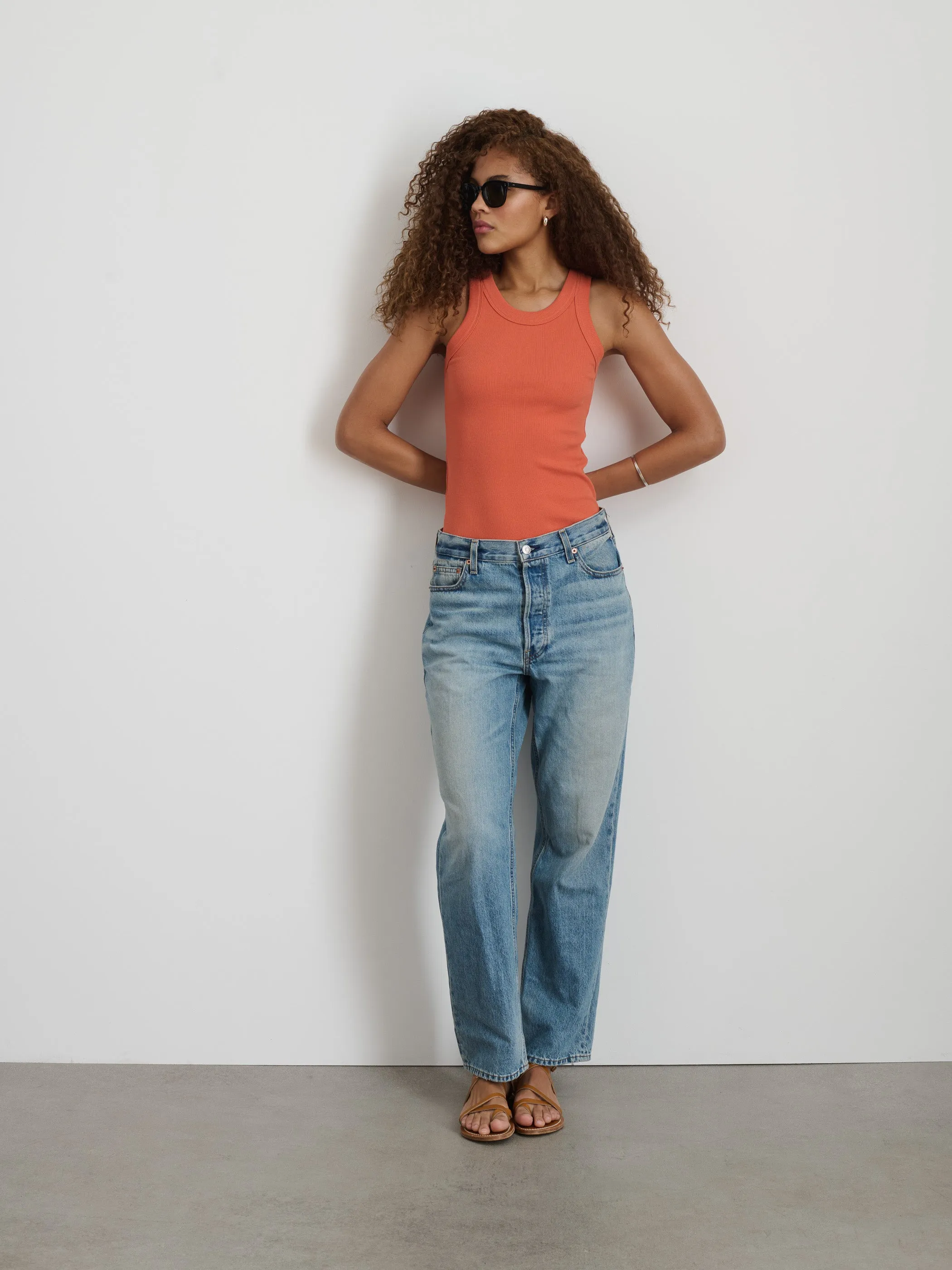 Everyday Rib Tank sold by Alex Mill product image thumbnail 4