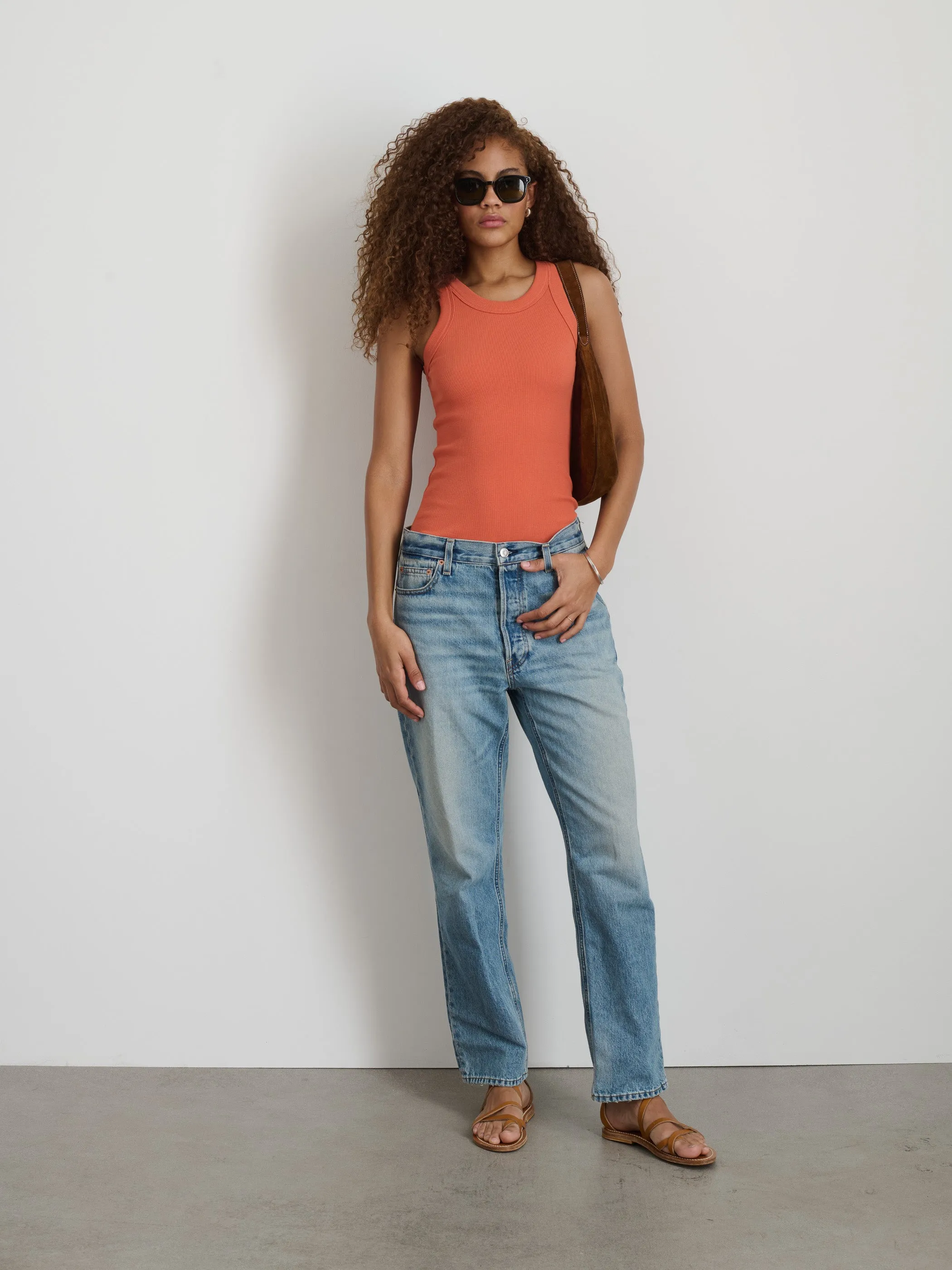 Everyday Rib Tank sold by Alex Mill product image thumbnail 5