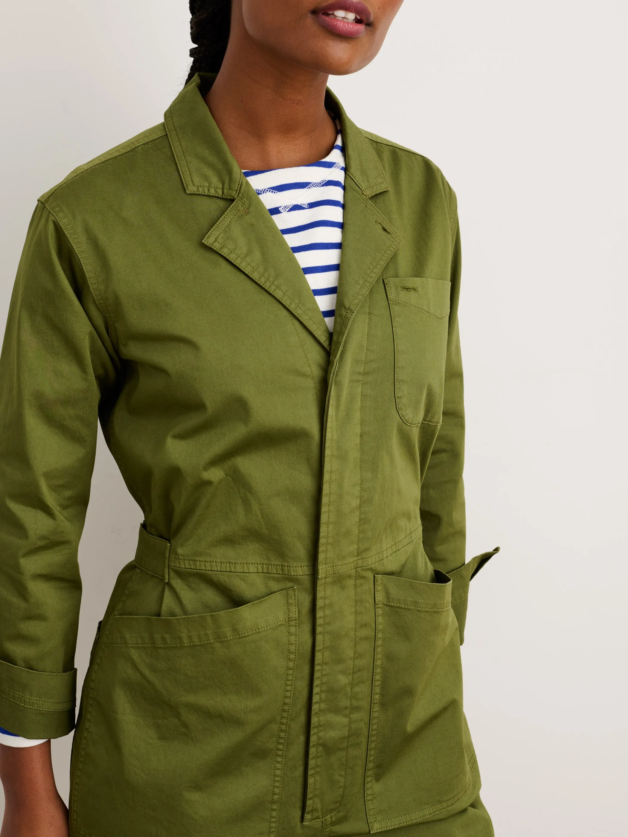 Standard Jumpsuit in Cotton Twill sold by Alex Mill product image thumbnail 4