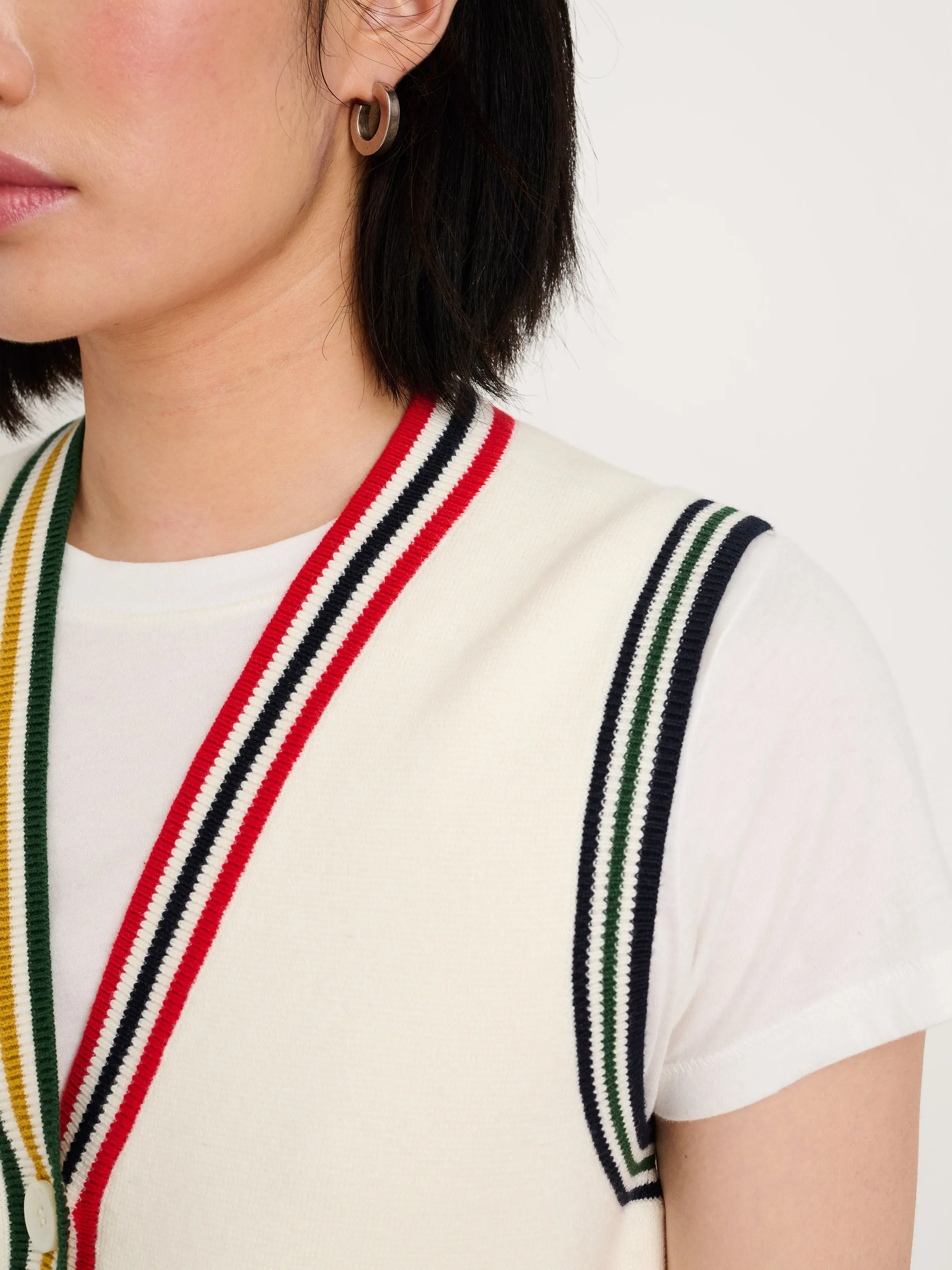 Roland Sweater Vest sold by Alex Mill product image thumbnail 5