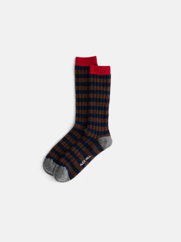 Cashmere Stripe Socks sold by Alex Mill