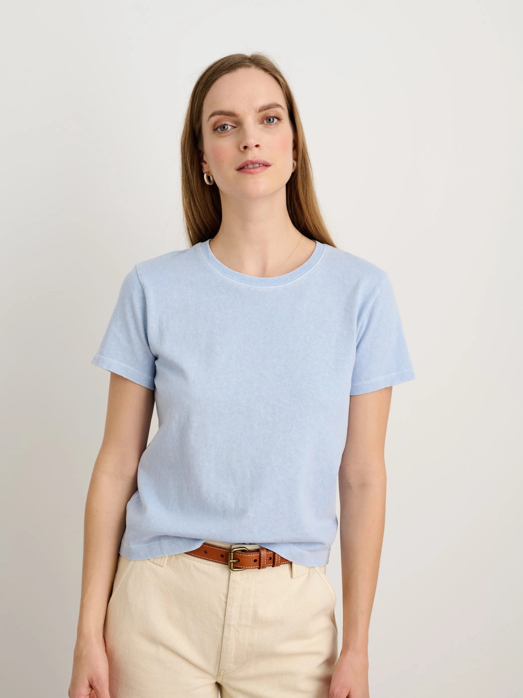 Scout Crewneck Tee in Vintage Wash sold by Alex Mill product image thumbnail 2