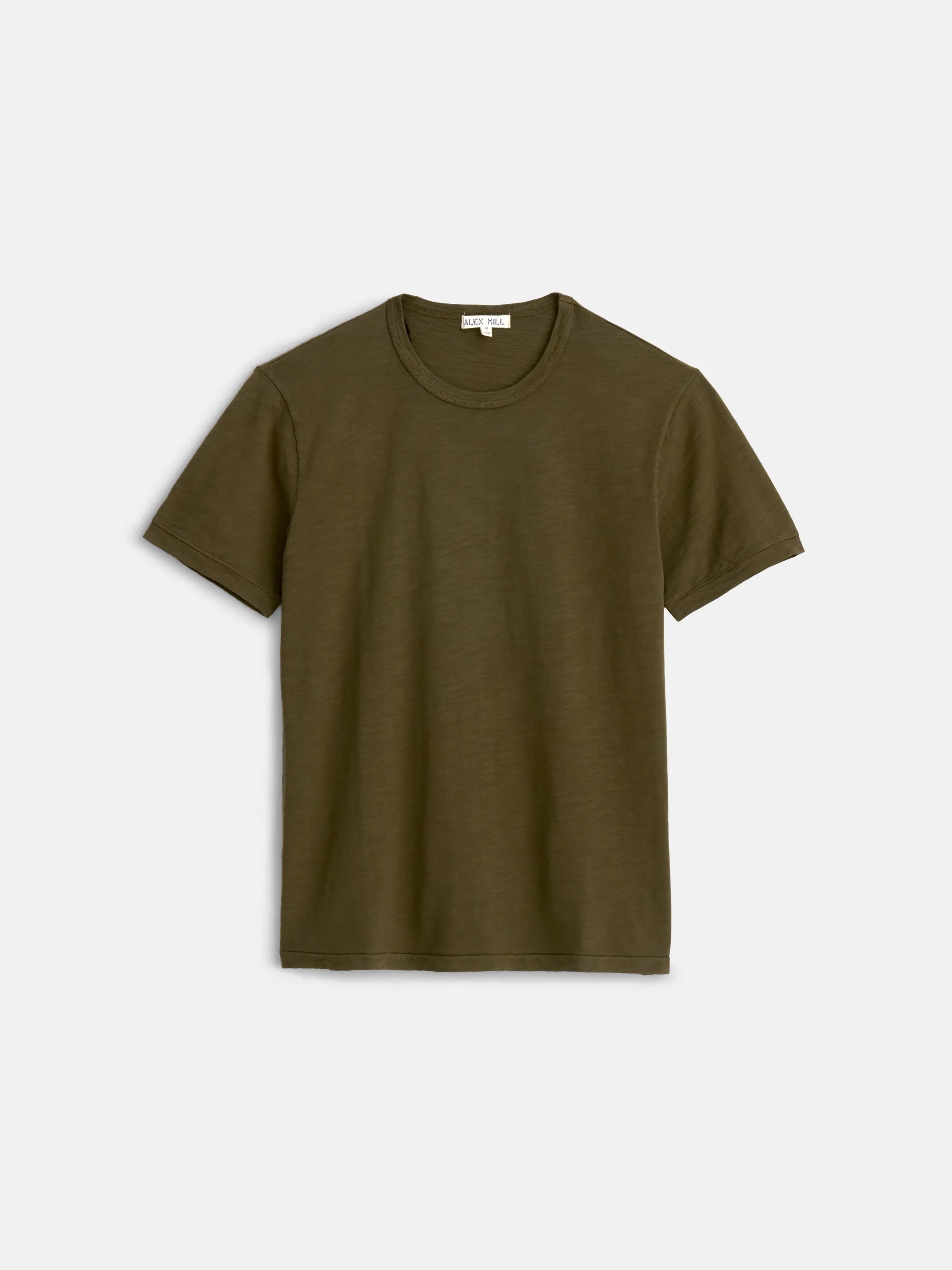 Standard T Shirt in Slub Cotton sold by Alex Mill