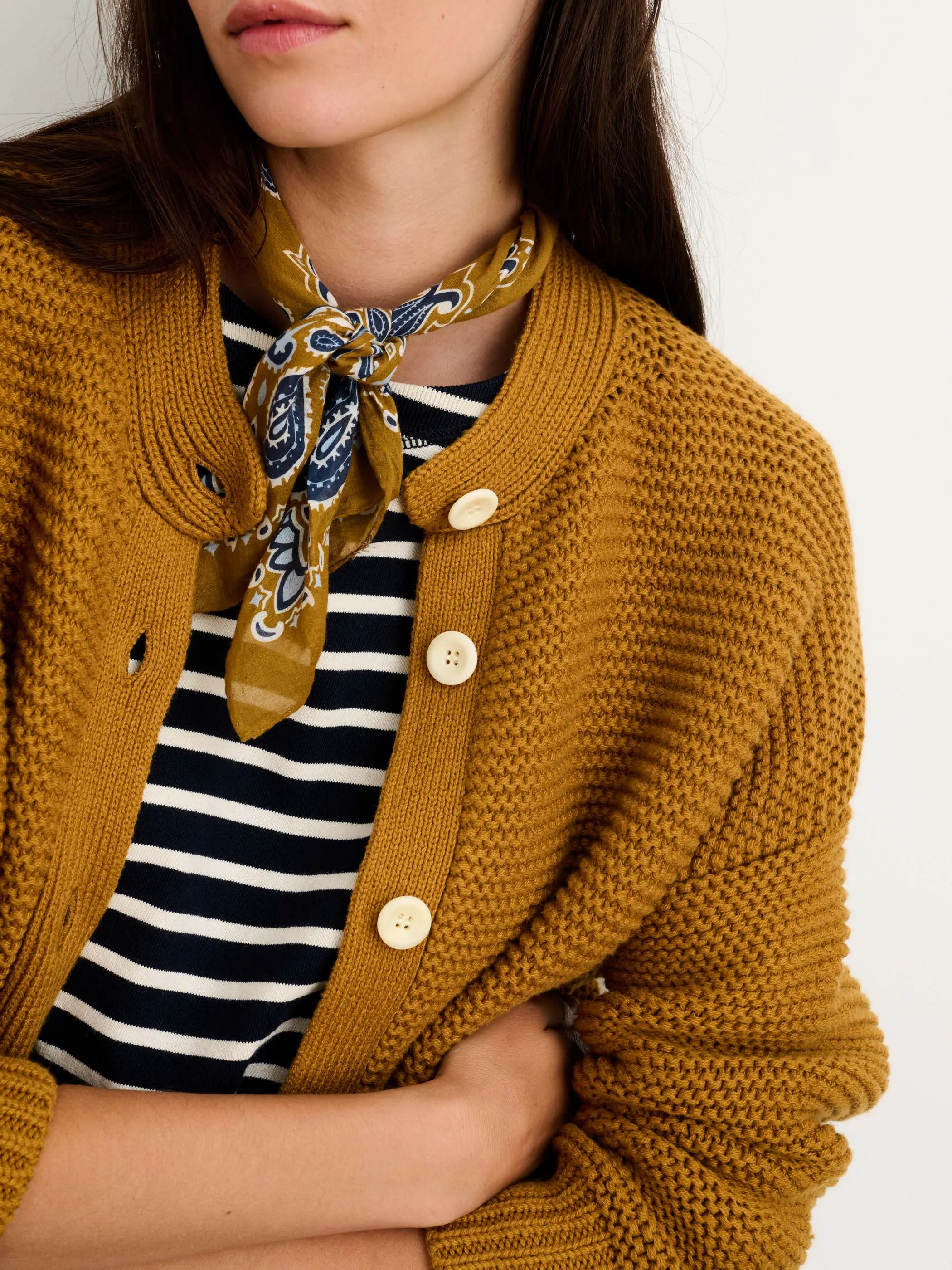 Nico Cardigan in Cotton sold by Alex Mill product image thumbnail 4