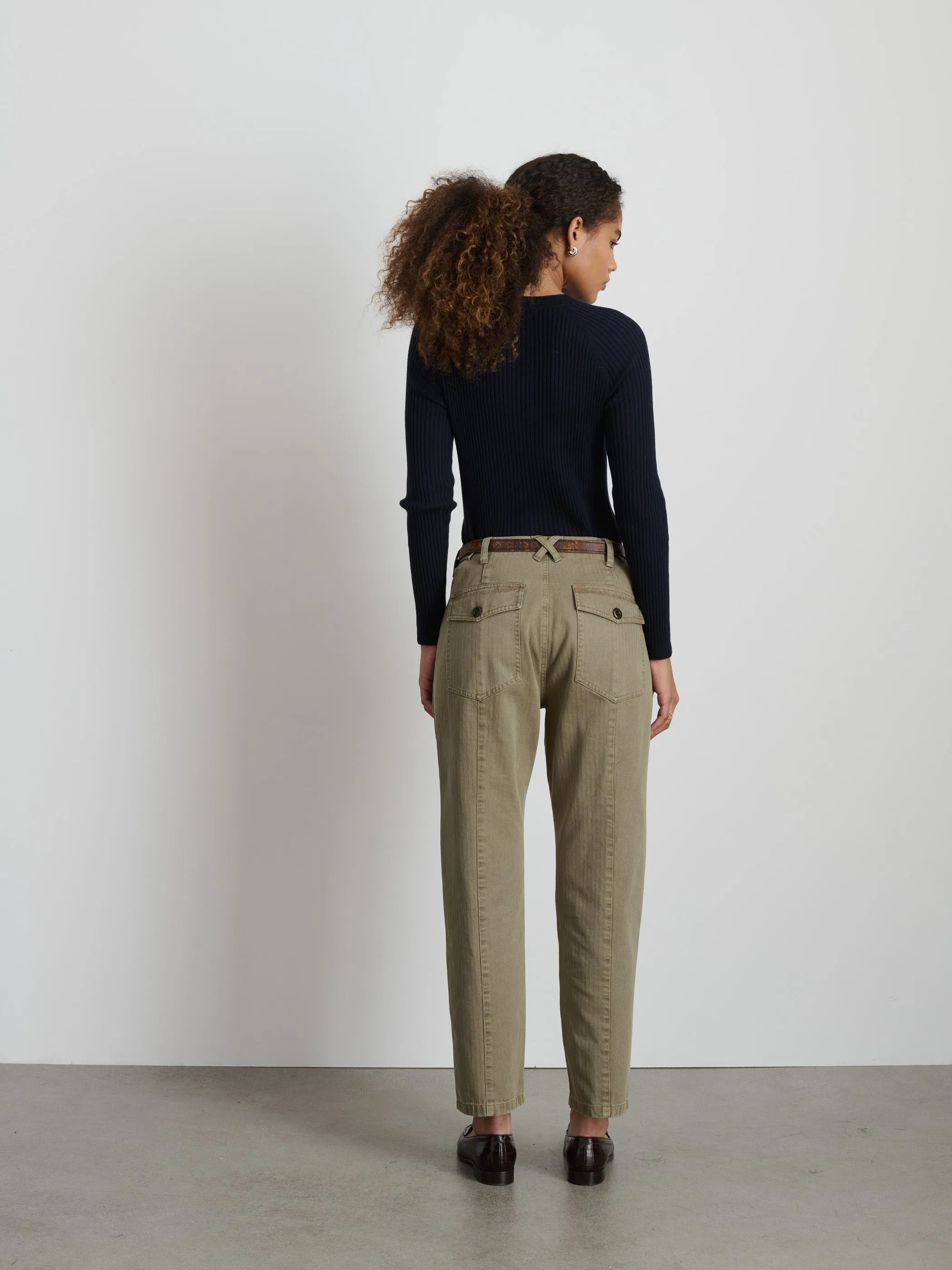 Ribbed Crewneck Sweater sold by Alex Mill product image thumbnail 5