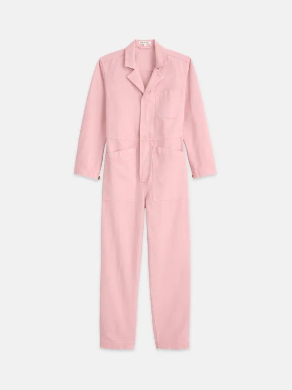 Standard Zip Jumpsuit in Herringbone sold by Alex Mill