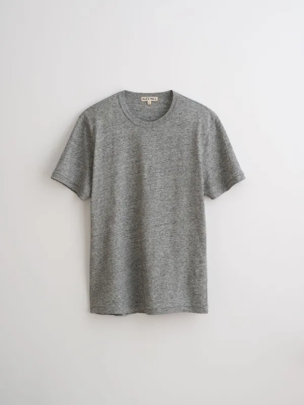 Standard T Shirt in Slub Cotton sold by Alex Mill