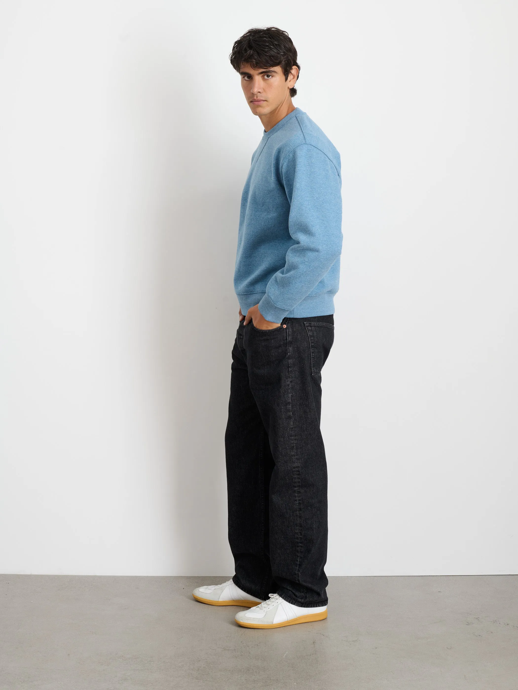 Marlon Sweatshirt In Cotton Fleece sold by Alex Mill product image thumbnail 4