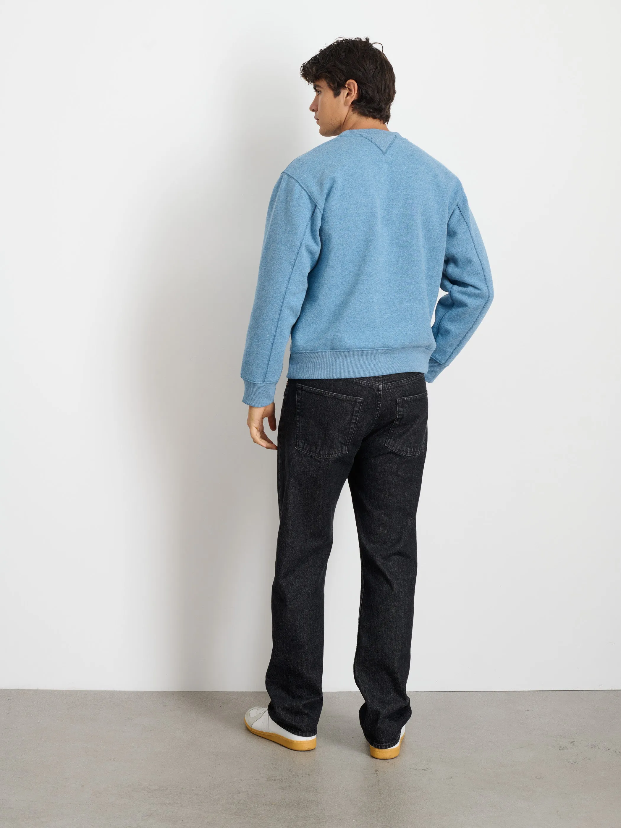 Marlon Sweatshirt In Cotton Fleece sold by Alex Mill product image thumbnail 5
