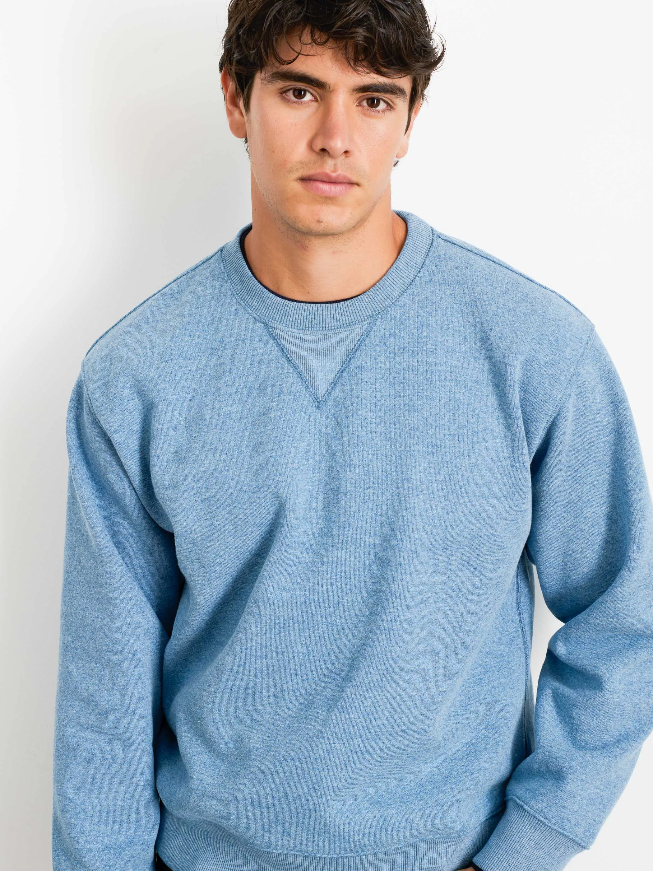 Marlon Sweatshirt In Cotton Fleece sold by Alex Mill product image thumbnail 2