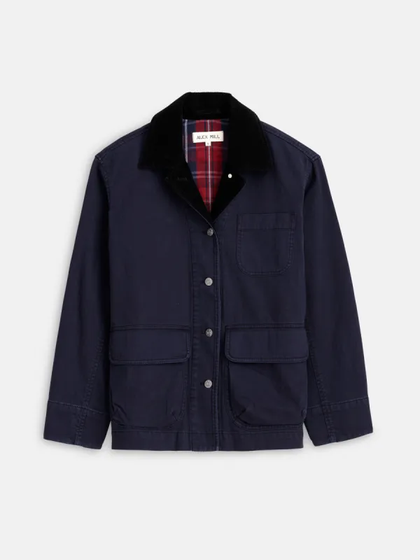 Mel Jacket in Herringbone Cotton sold by Alex Mill