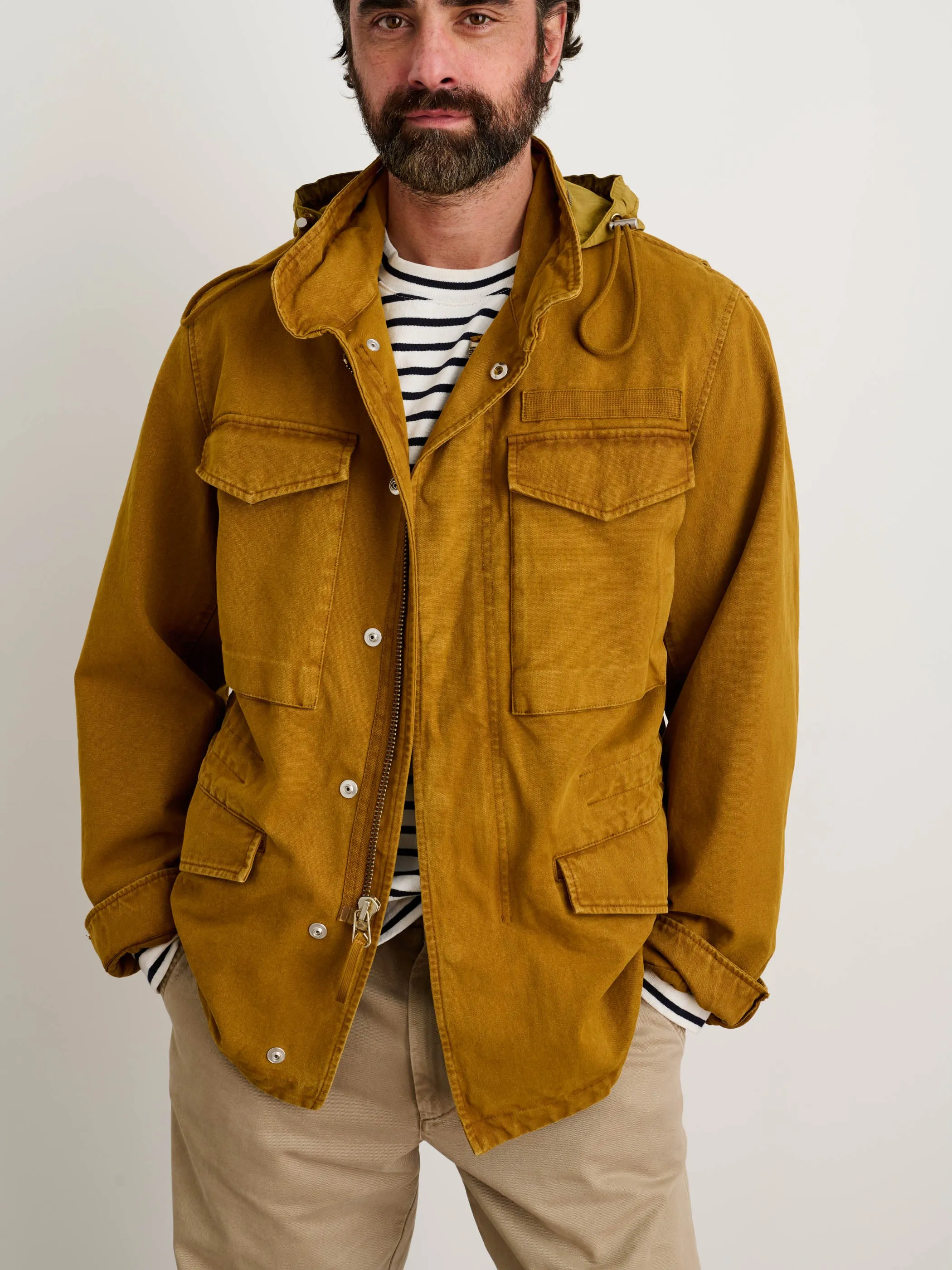 Field Jacket in Heavy Canvas sold by Alex Mill product image thumbnail 2