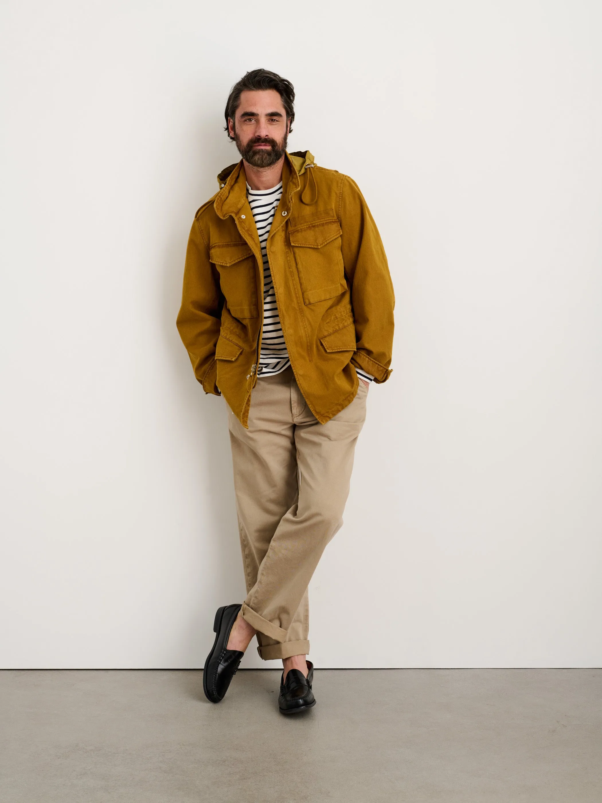 Field Jacket in Heavy Canvas sold by Alex Mill product image thumbnail 4