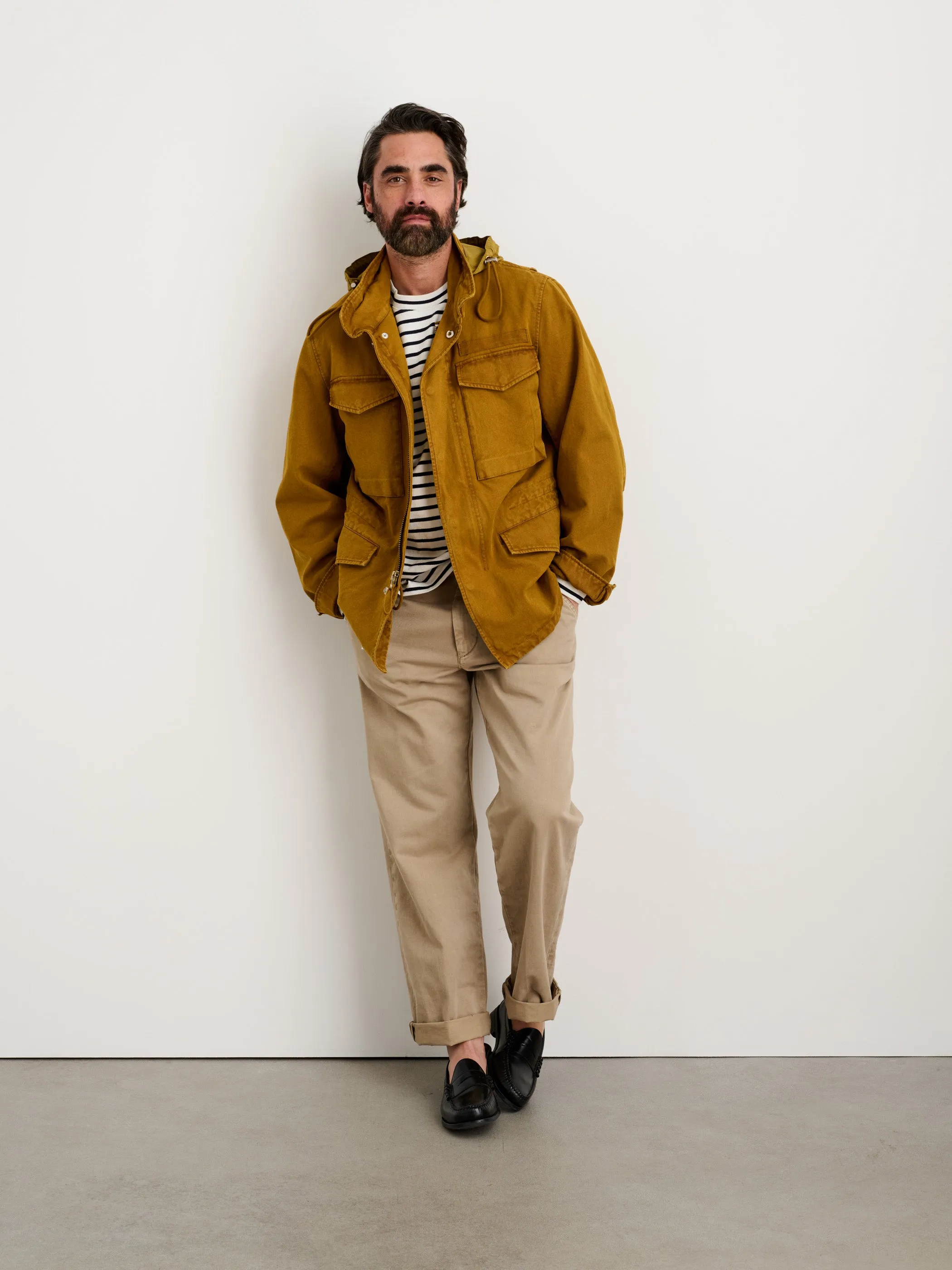 Field Jacket in Heavy Canvas sold by Alex Mill product image thumbnail 3