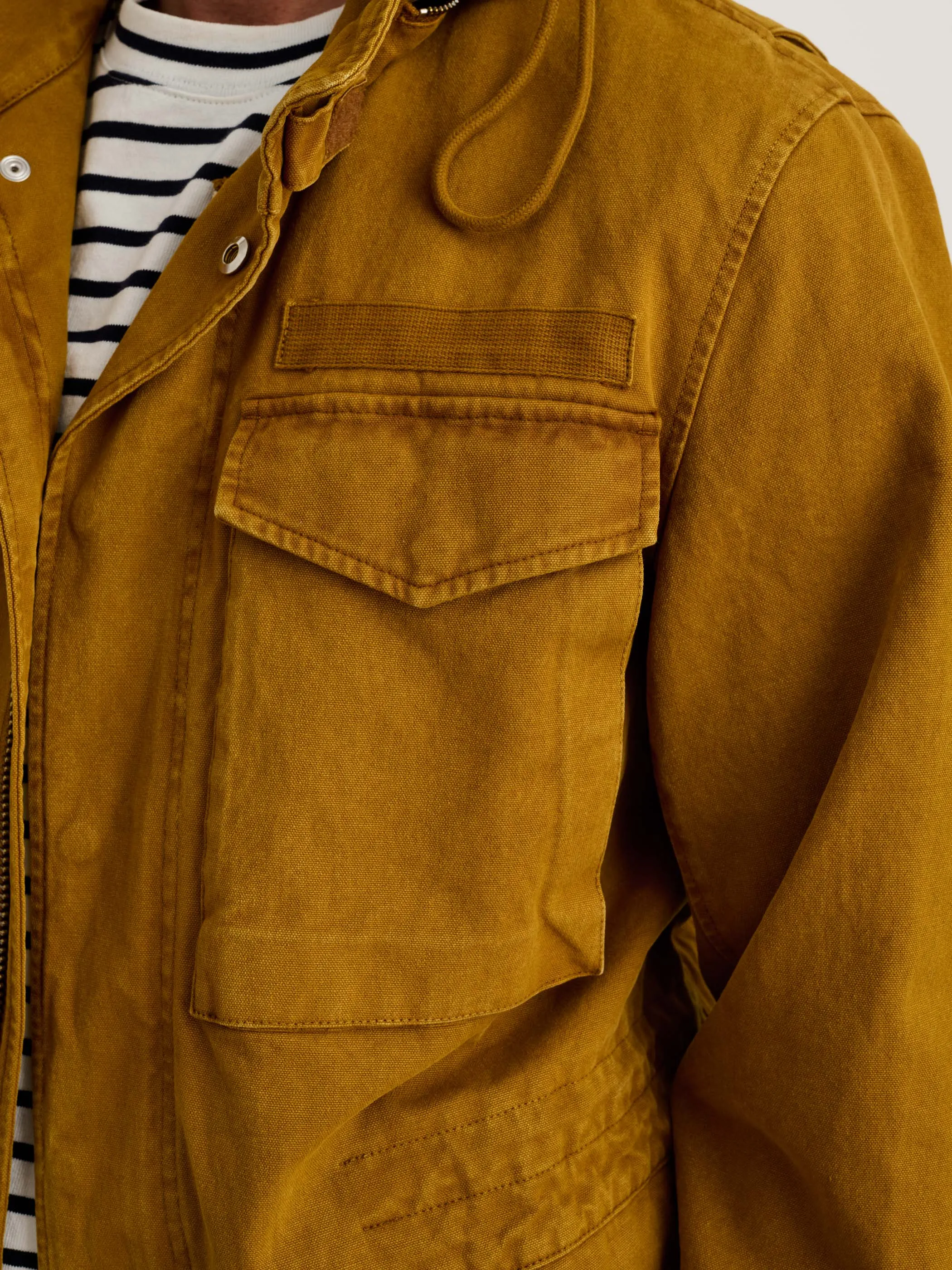 Field Jacket in Heavy Canvas sold by Alex Mill product image thumbnail 5