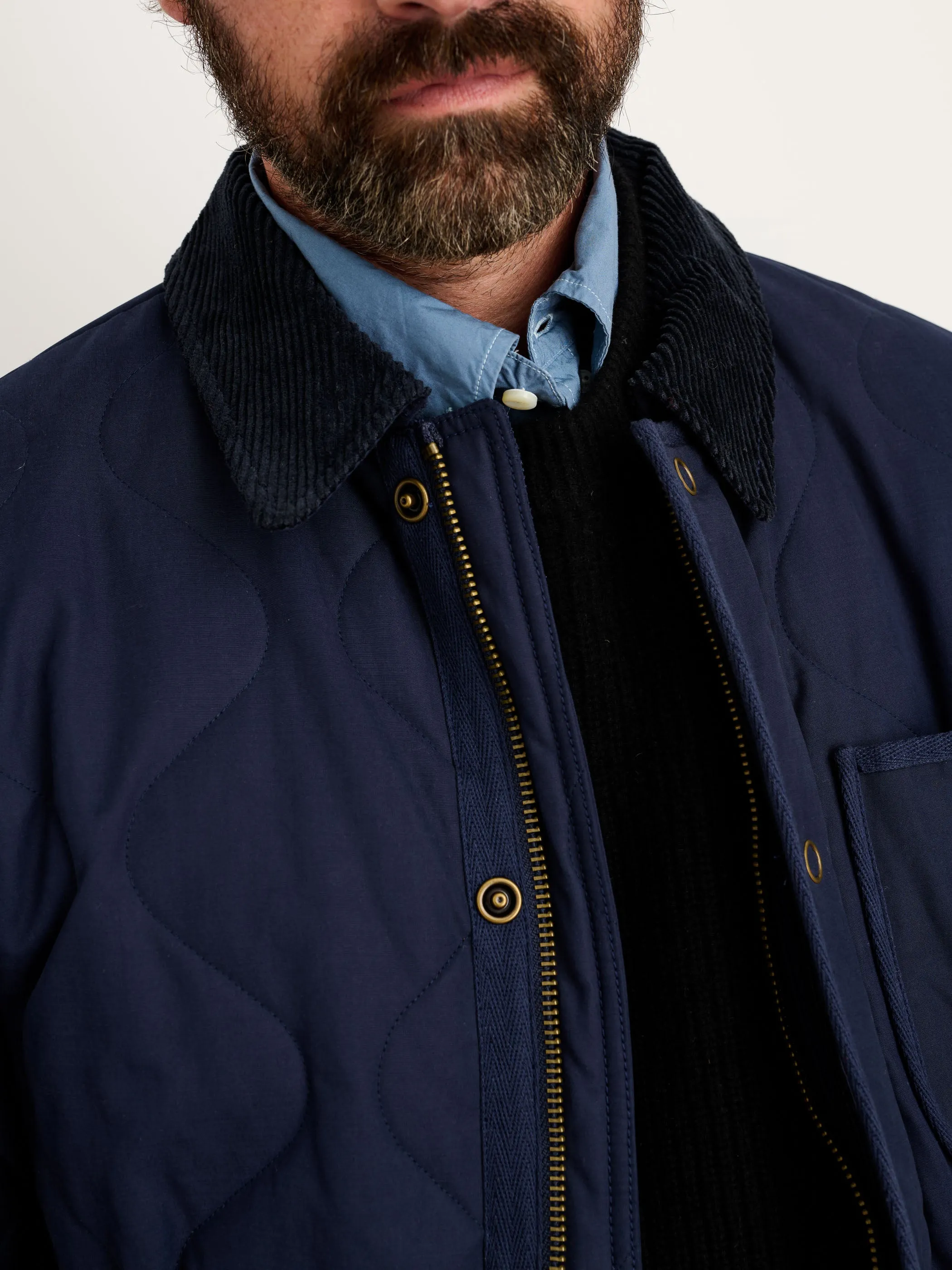 Philip Jacket in Quilted Cotton Nylon sold by Alex Mill product image thumbnail 5