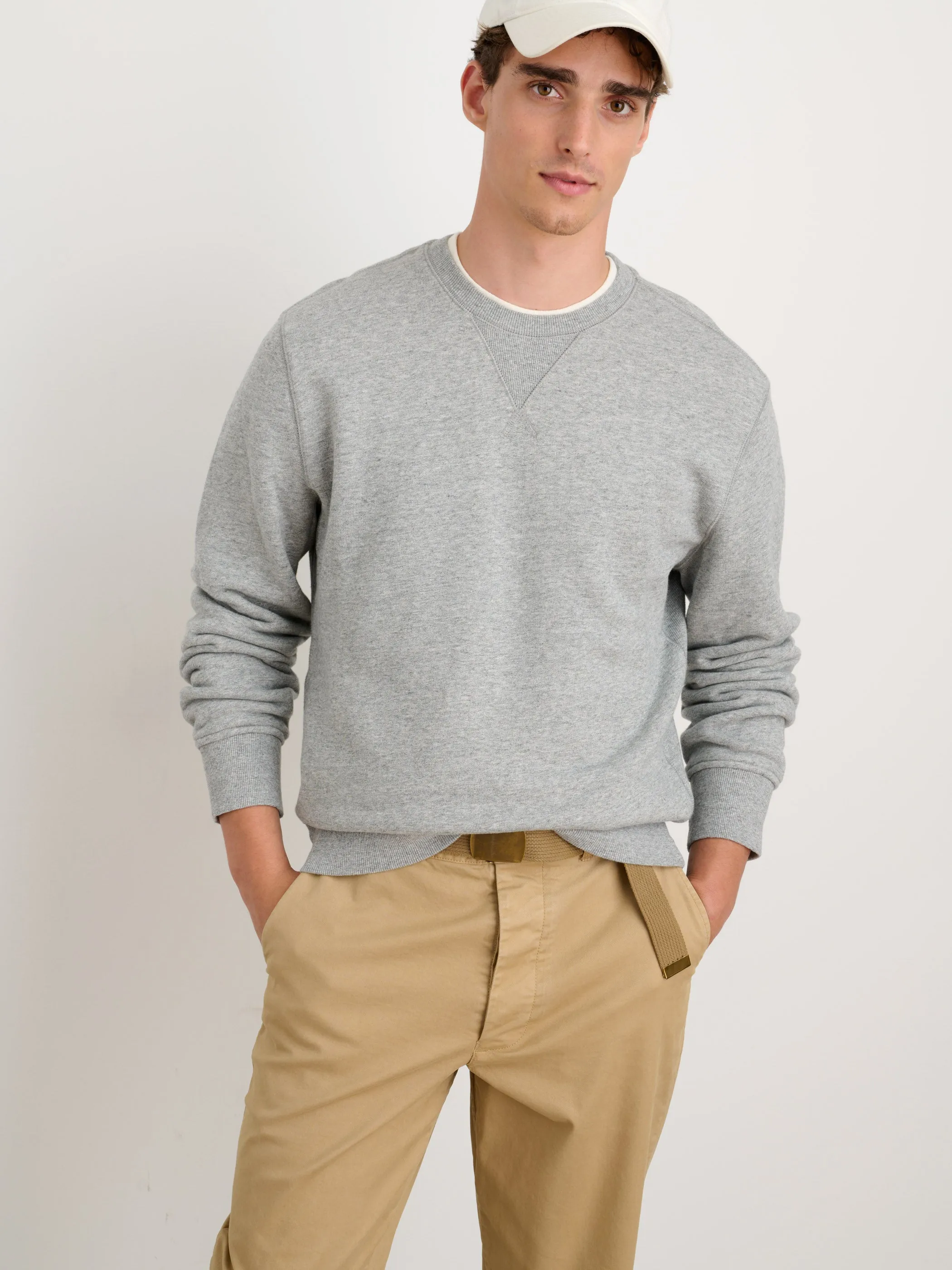 Garment Dyed Crewneck Sweatshirt sold by Alex Mill product image thumbnail 3