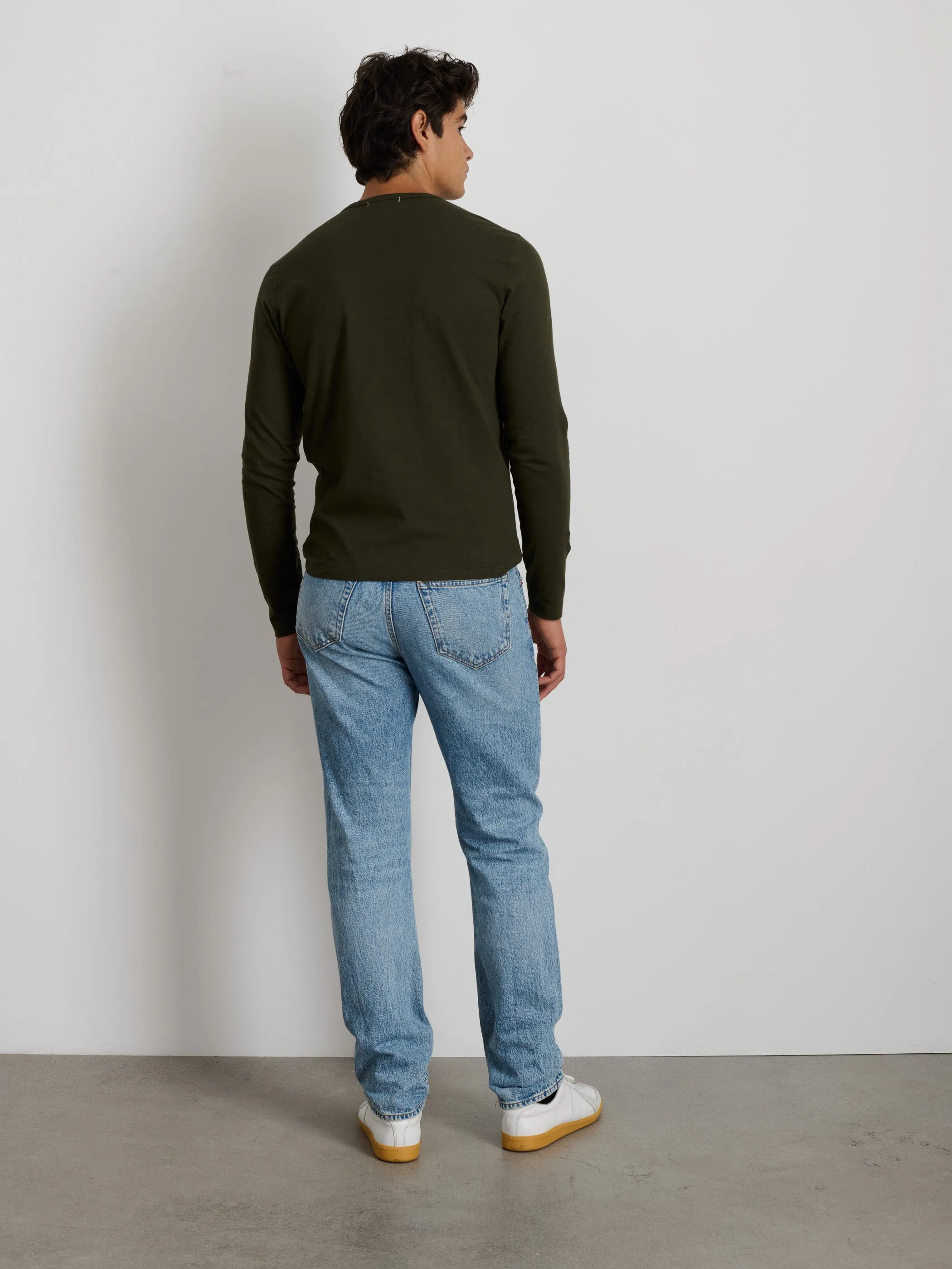Standard Long-Sleeve T-Shirt In Slub Cotton sold by Alex Mill product image thumbnail 5