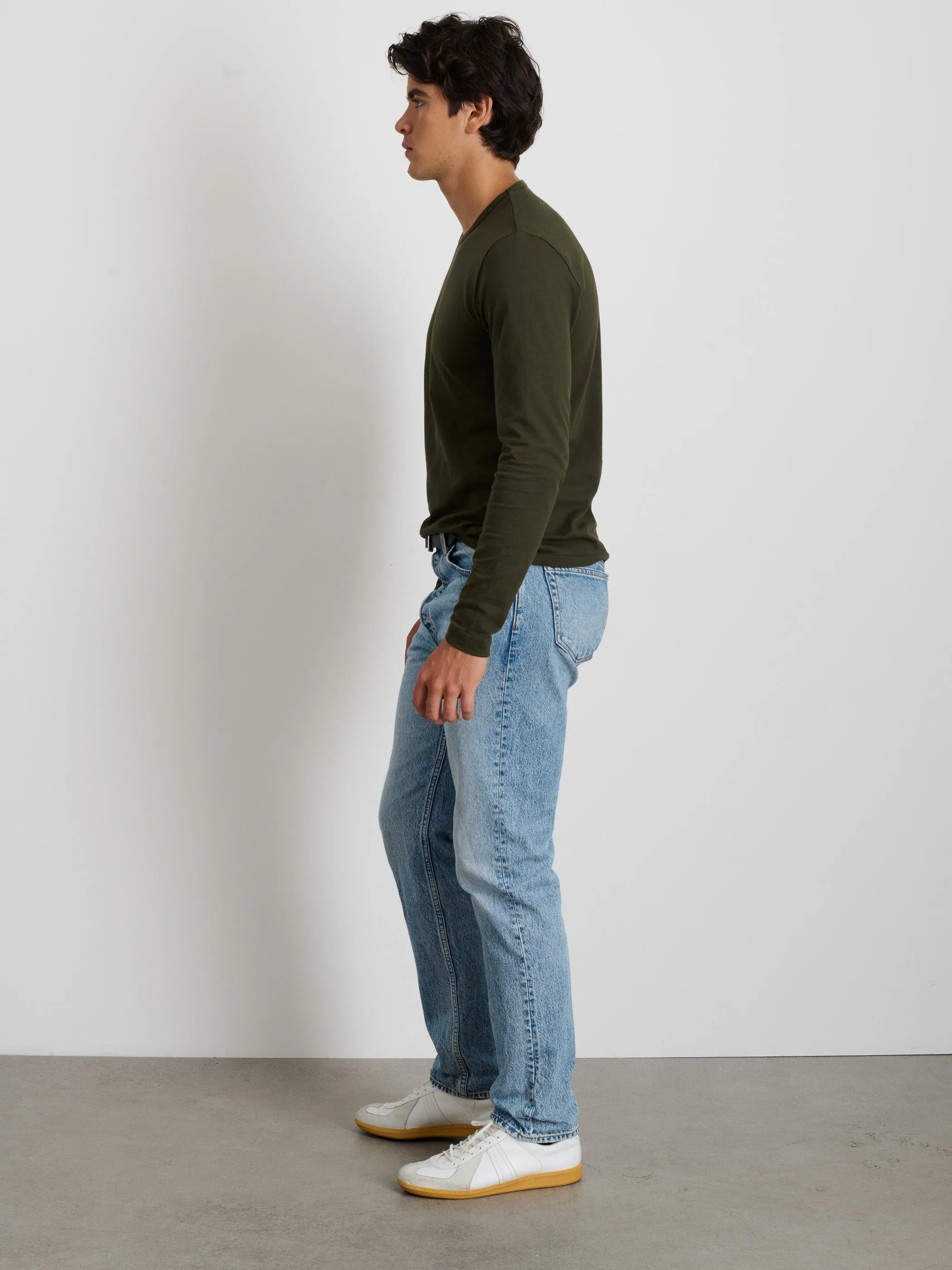Standard Long-Sleeve T-Shirt In Slub Cotton sold by Alex Mill product image thumbnail 4