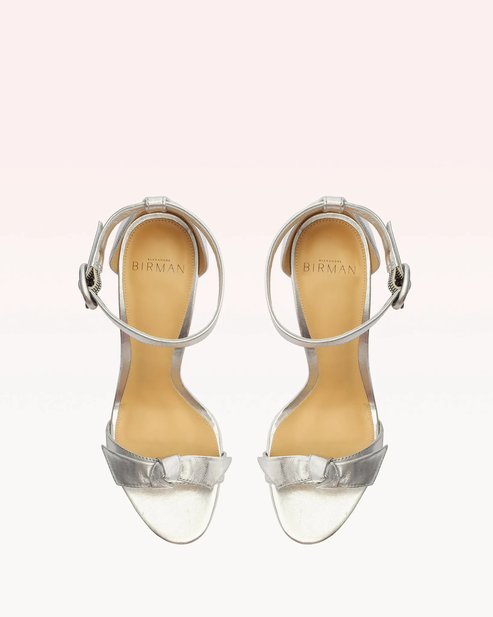 Clarita Ankle Strap Curve 90 Silver sold by Alexandre Birman product image thumbnail 3