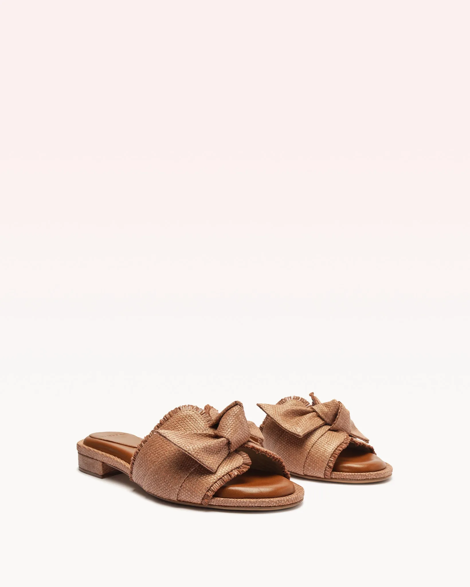 Maxi Clarita Raffia Flat Brown sold by Alexandre Birman product image thumbnail 2