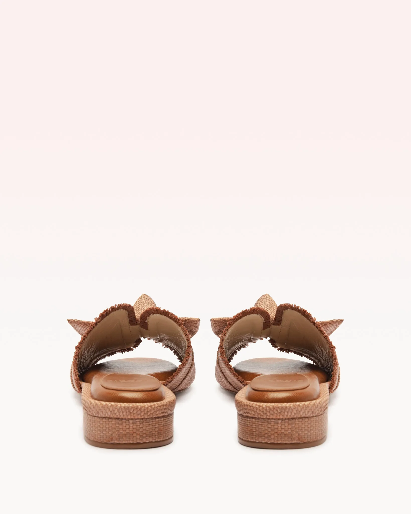 Maxi Clarita Raffia Flat Brown sold by Alexandre Birman product image thumbnail 3