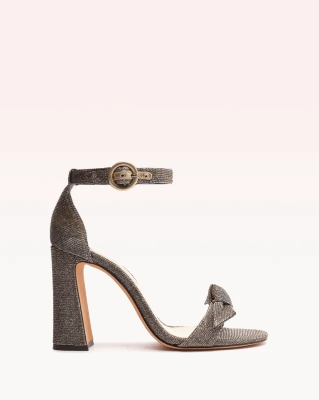 Clarita Ankle Strap Curve 90 Stellar sold by Alexandre Birman