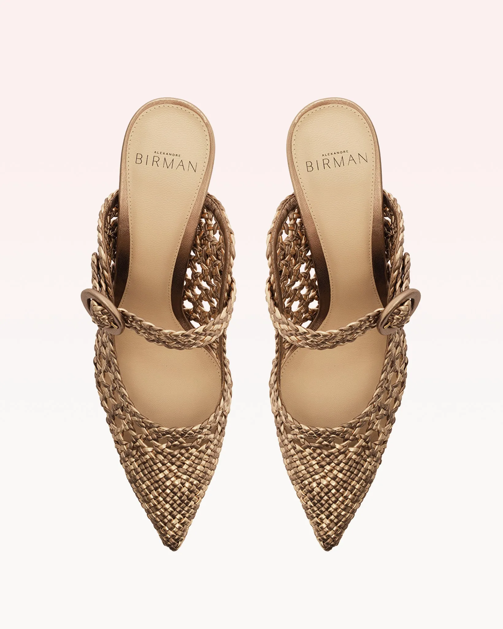 Dallas 85 Mule Metallic Golden sold by Alexandre Birman product image thumbnail 5