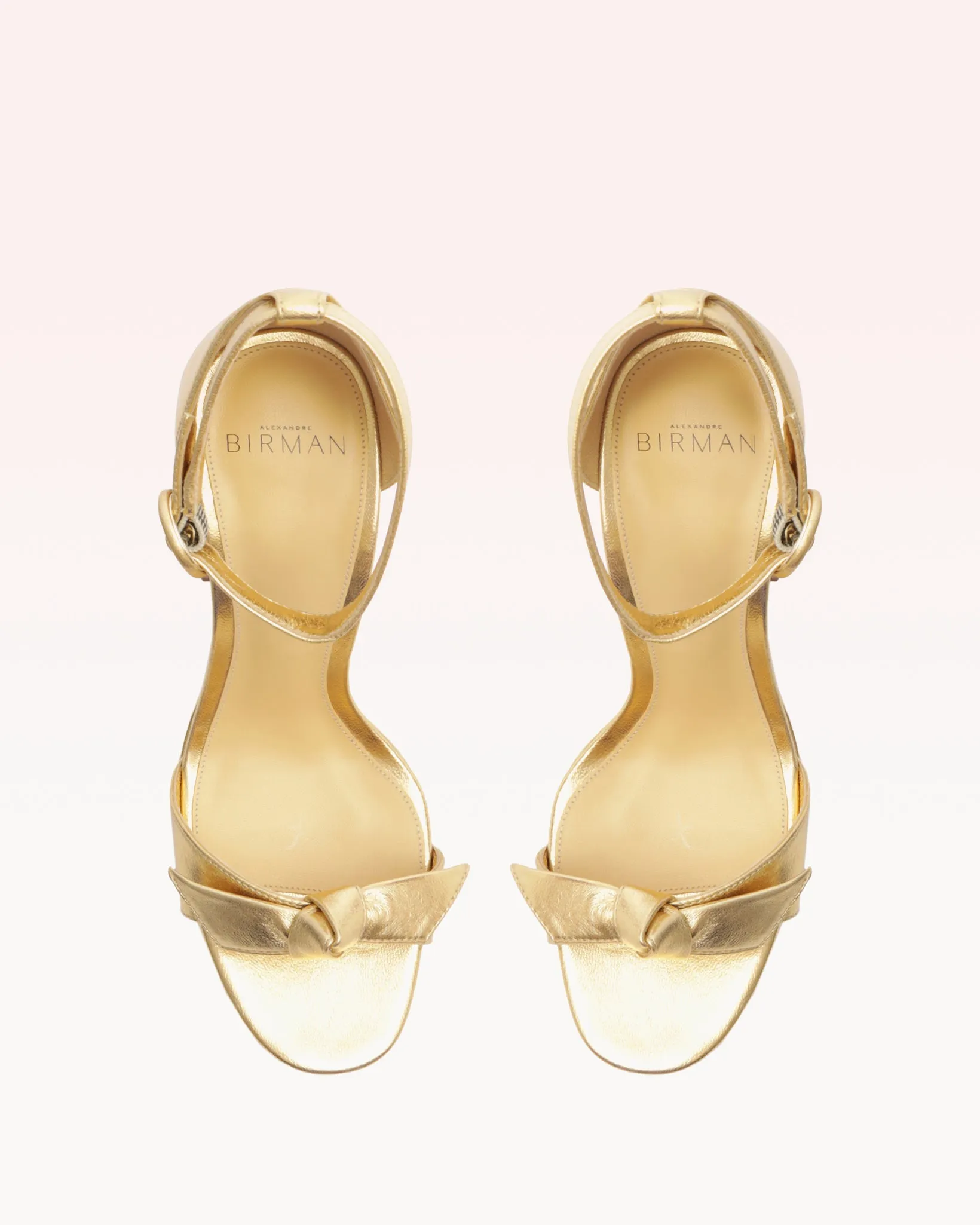 Clarita Ankle Strap Curve 120 Oro sold by Alexandre Birman product image thumbnail 3