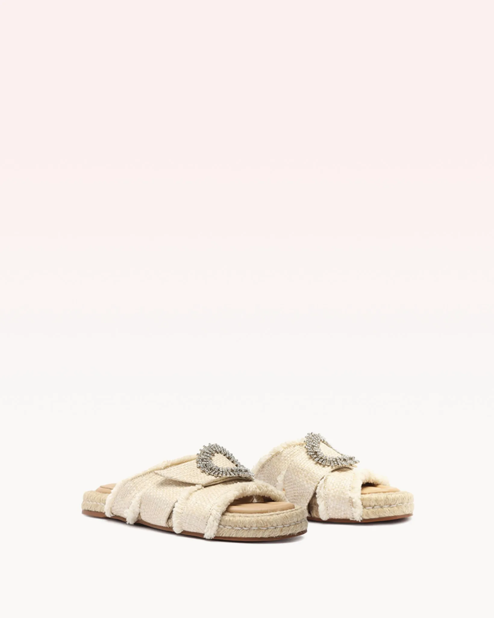 Madelina Flat Raffia Natural sold by Alexandre Birman product image thumbnail 2