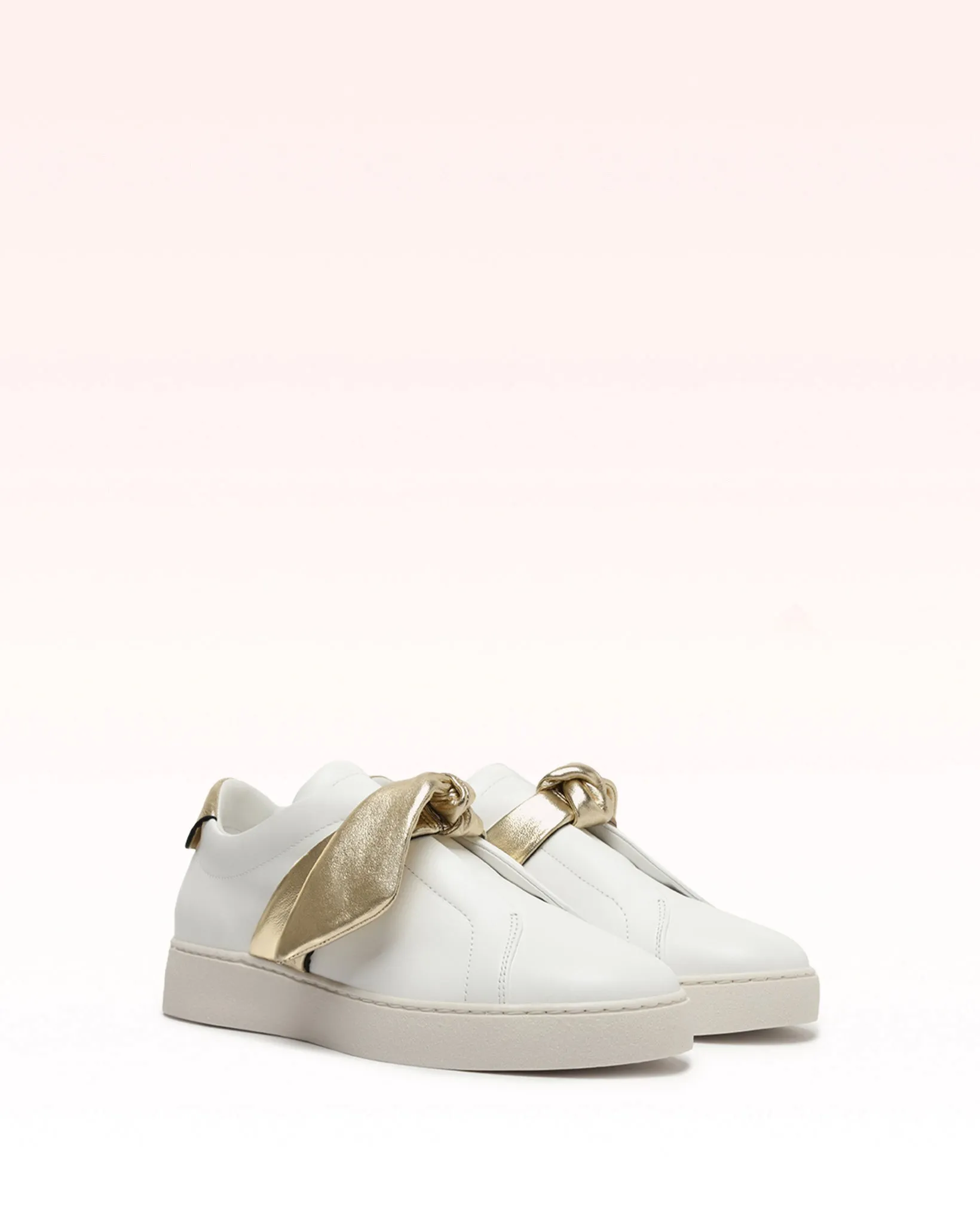 Asymmetric Clarita Sneaker Golden sold by Alexandre Birman product image thumbnail 2