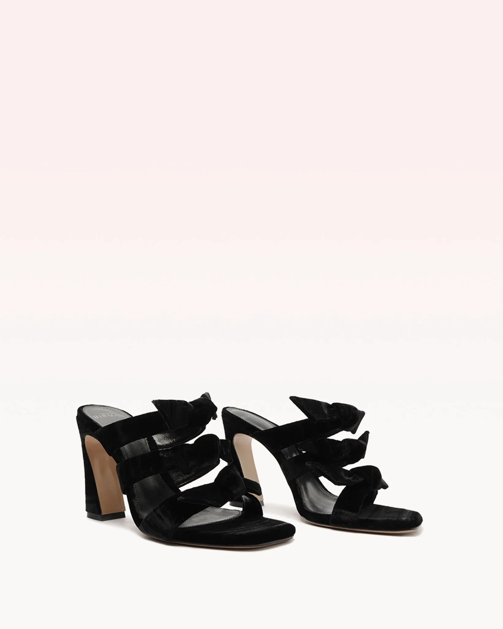 Lolita Square 90 Velvet Black sold by Alexandre Birman product image thumbnail 3