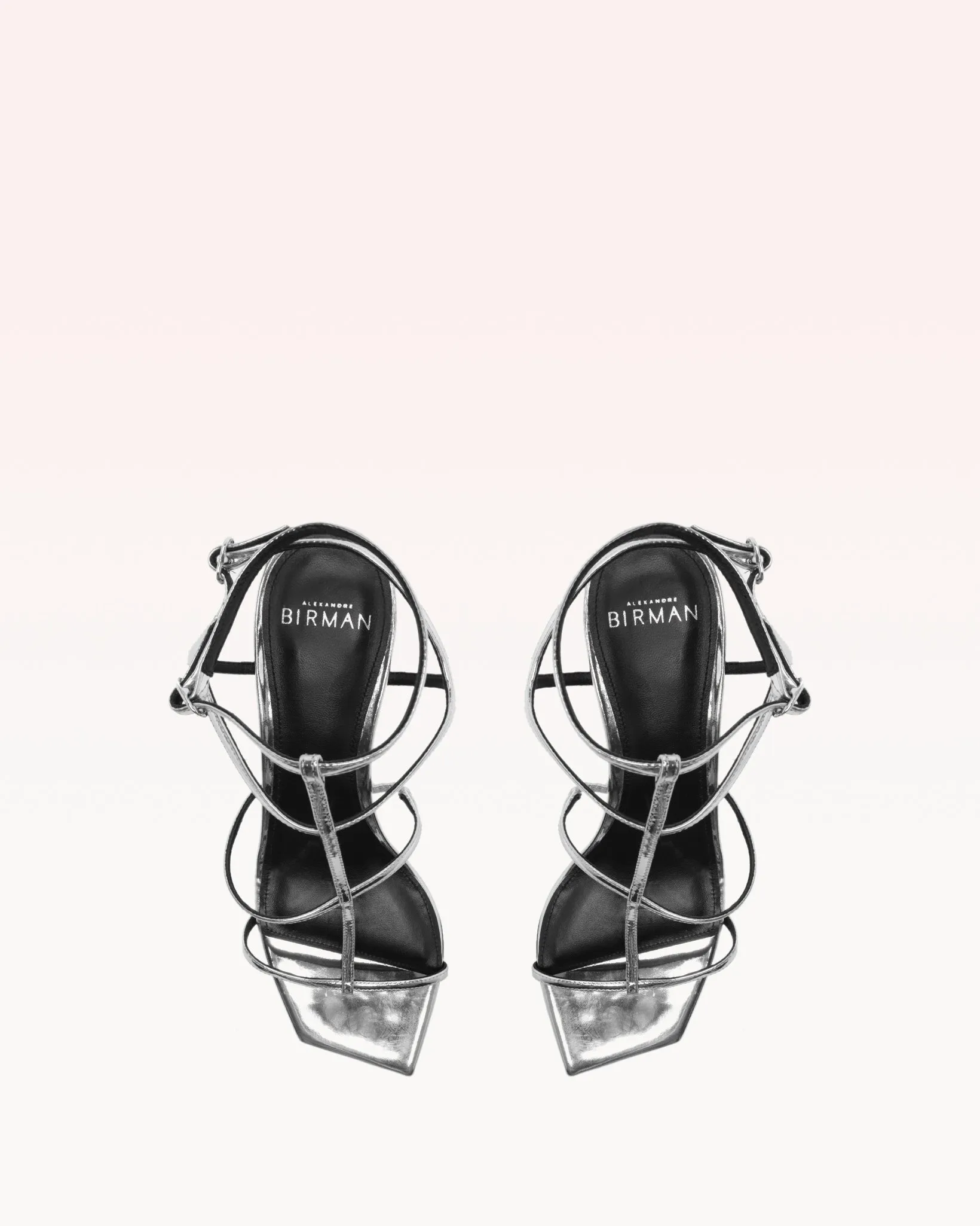 Amanda 60 Specchio Silver sold by Alexandre Birman product image thumbnail 4