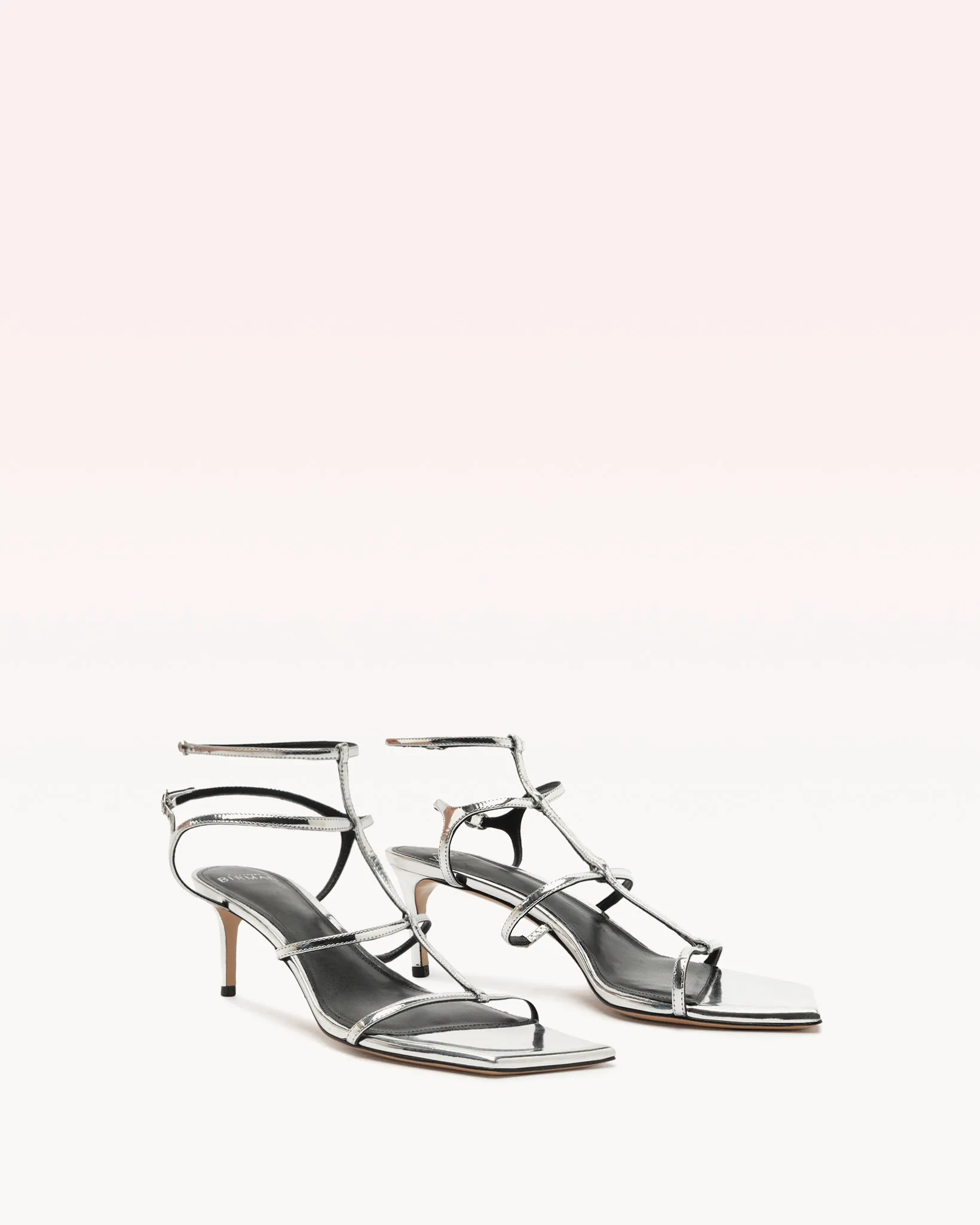 Amanda 60 Specchio Silver sold by Alexandre Birman product image thumbnail 2