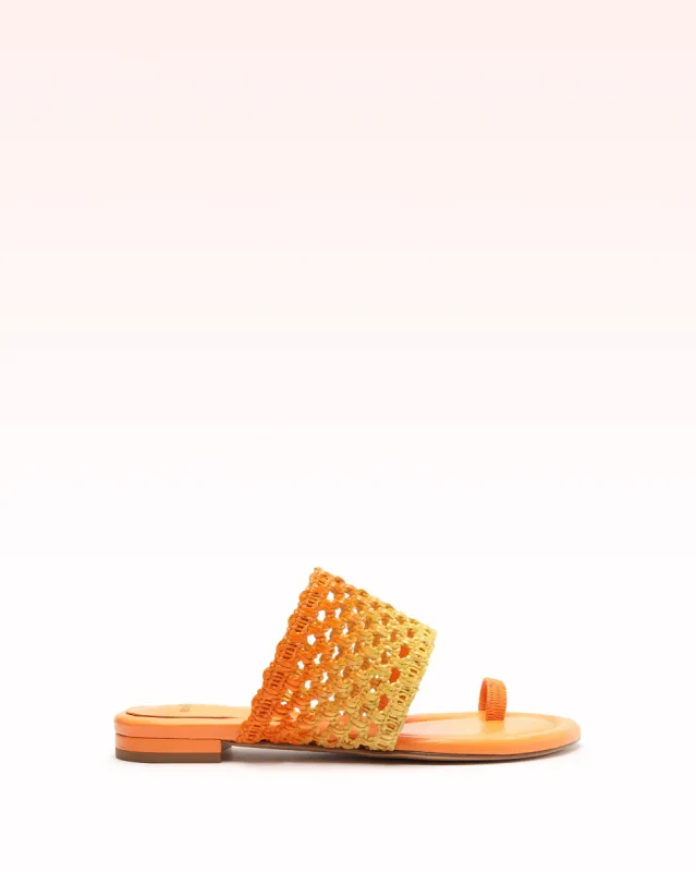 Trisha Flat Reef Sandal made by Alexandre Birman