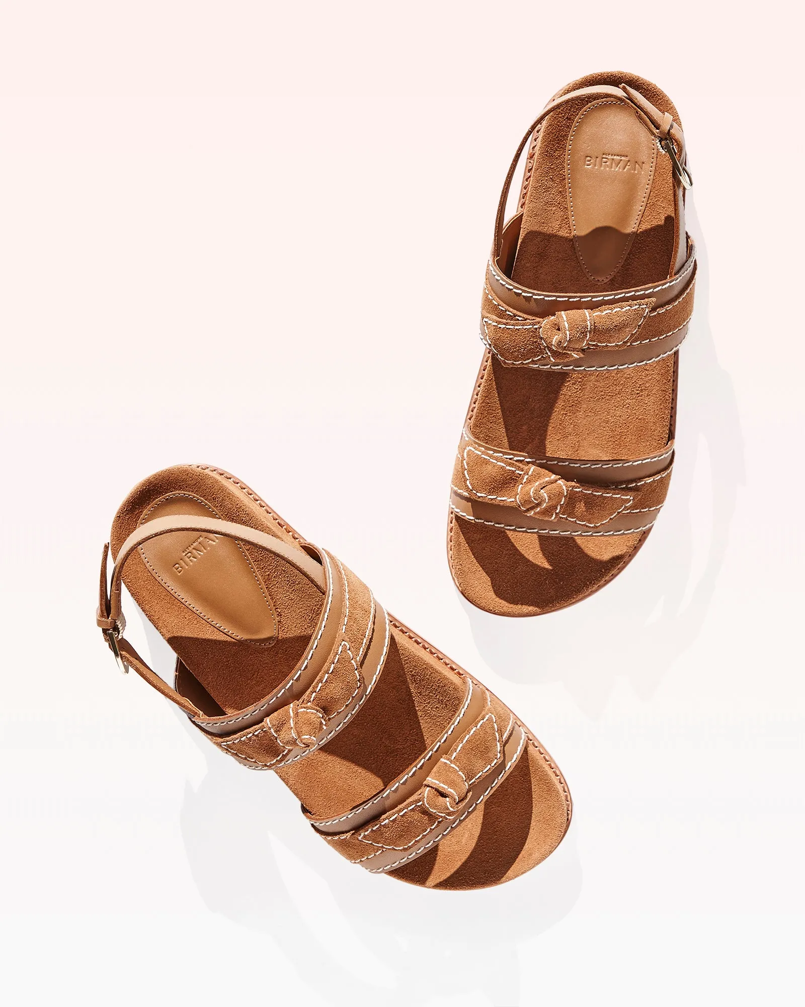 Clarita Sport Sandal Suede Cuoio sold by Alexandre Birman product image thumbnail 2