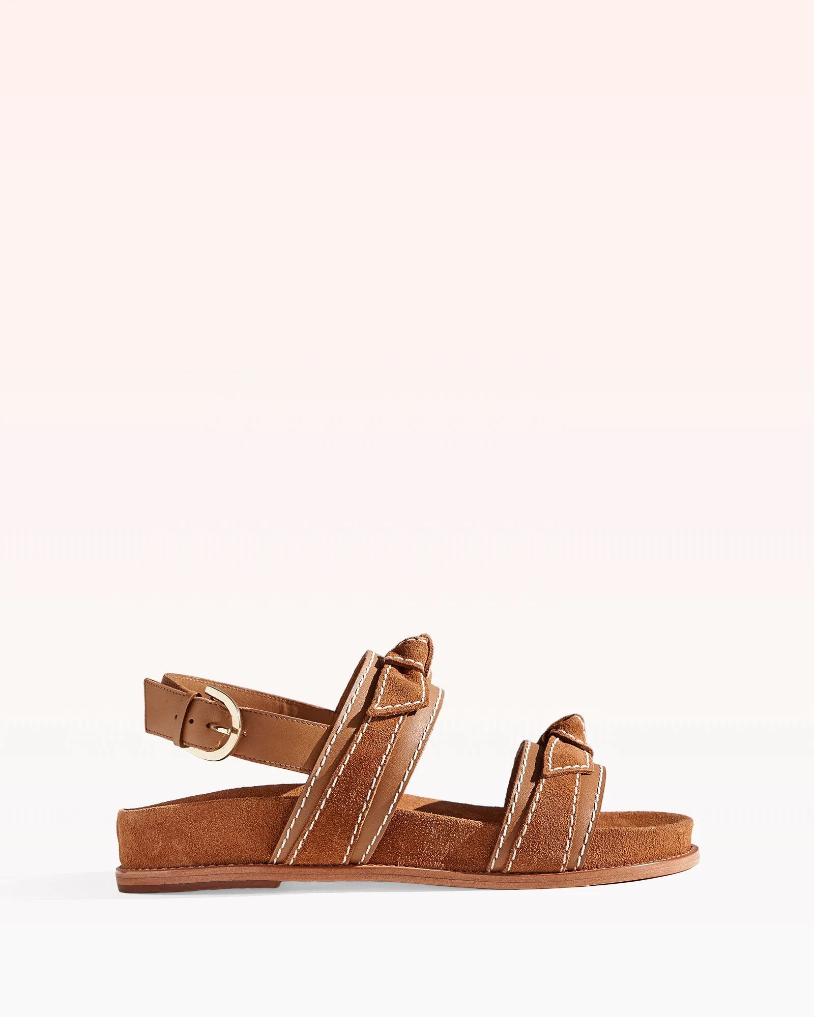 Clarita Sport Sandal Suede Cuoio sold by Alexandre Birman