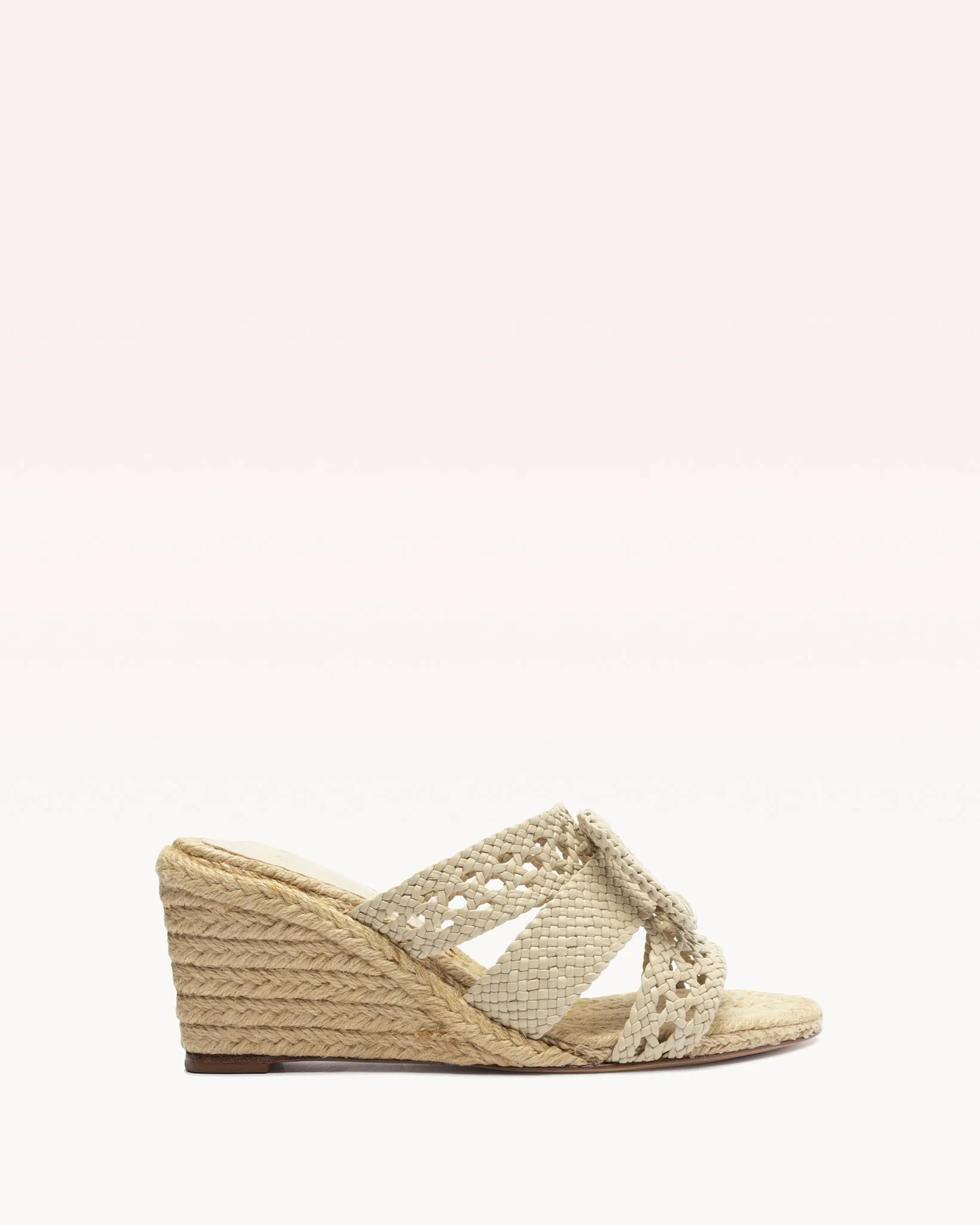 Lana 75 Demi Wedge Dove sold by Alexandre Birman
