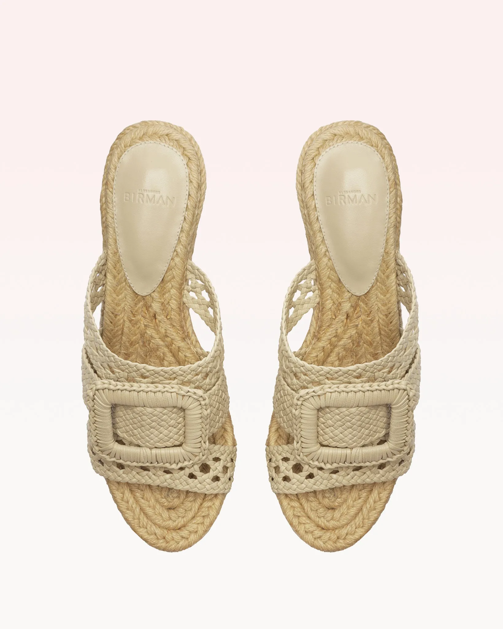 Lana 75 Demi Wedge Dove sold by Alexandre Birman product image thumbnail 3