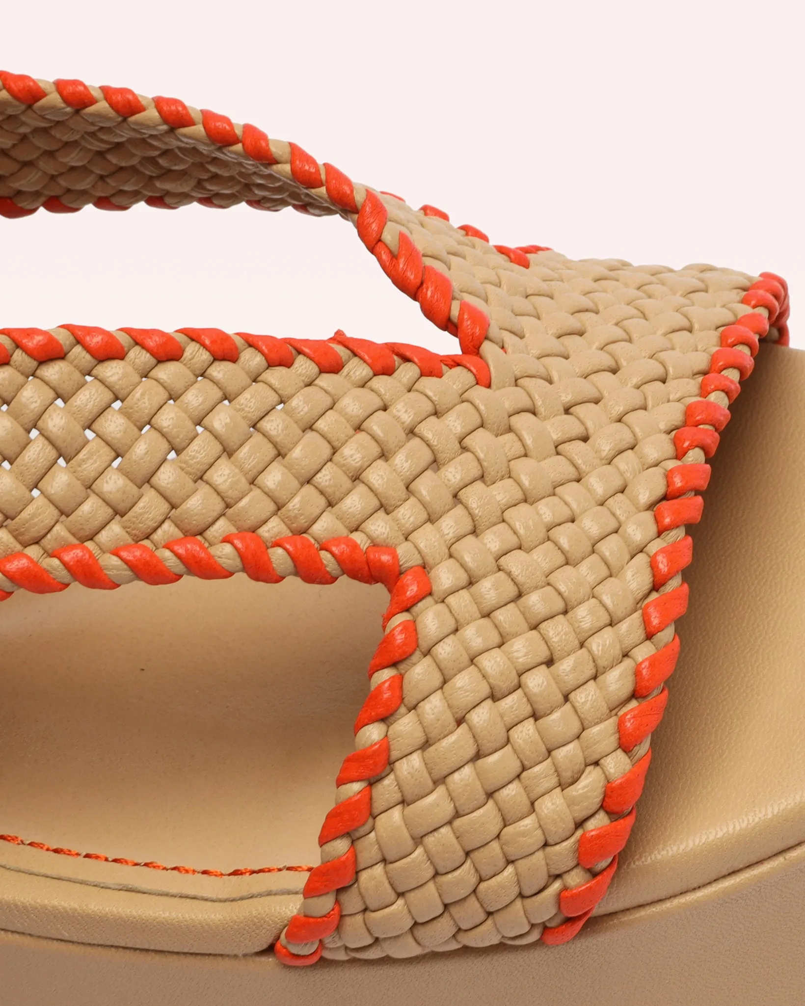 Giorgia Flatform Nude & Mimosa sold by Alexandre Birman product image thumbnail 4