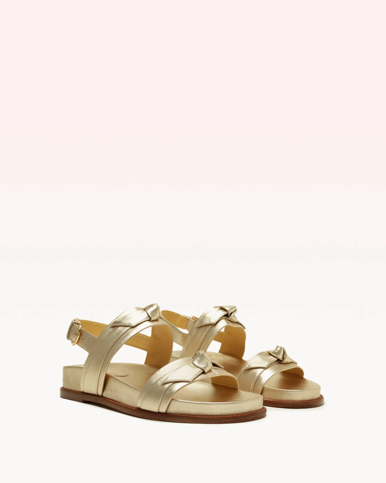 Clarita Sport Sandal Metallic Golden sold by Alexandre Birman product image thumbnail 2