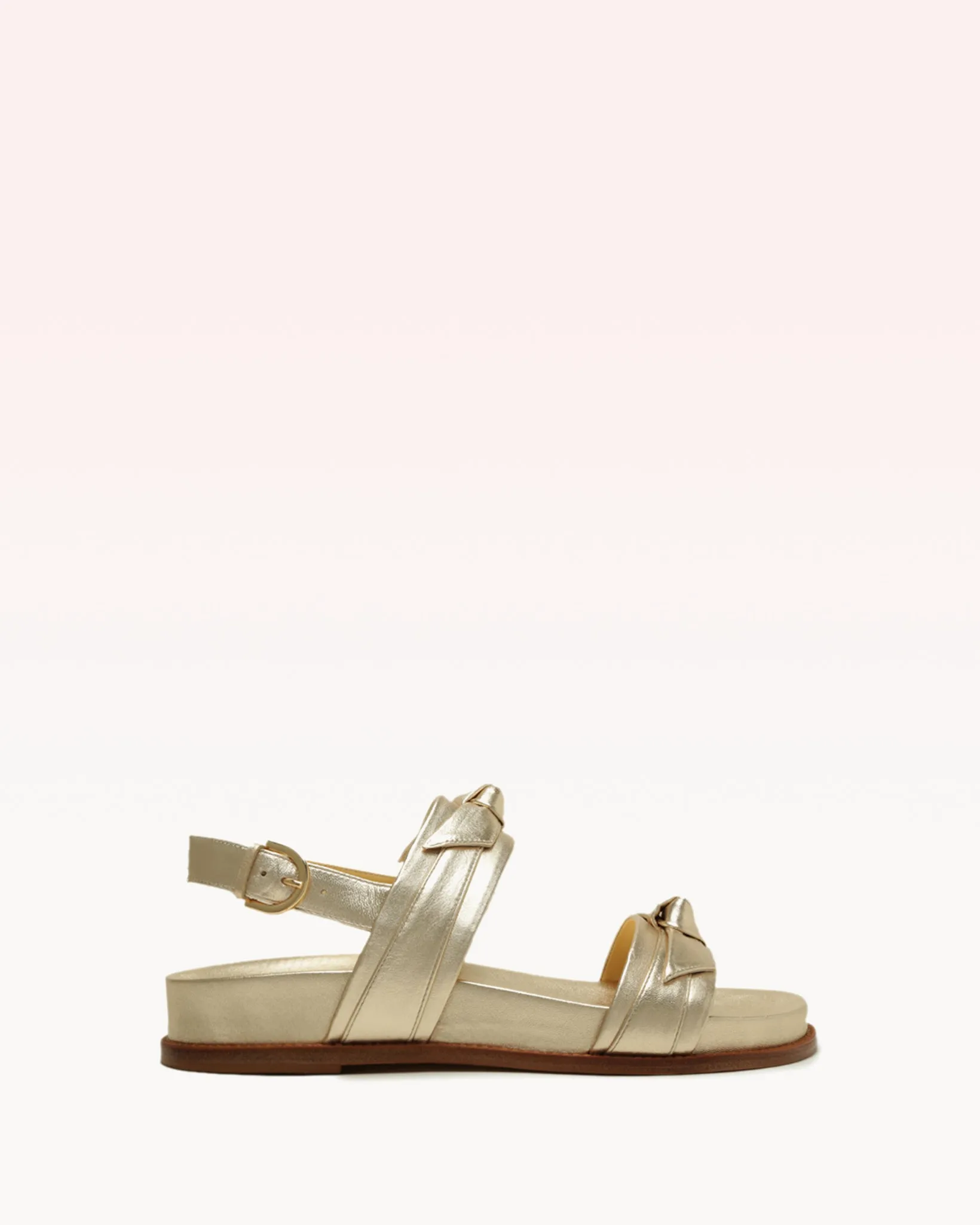 Clarita Sport Sandal Metallic Golden sold by Alexandre Birman