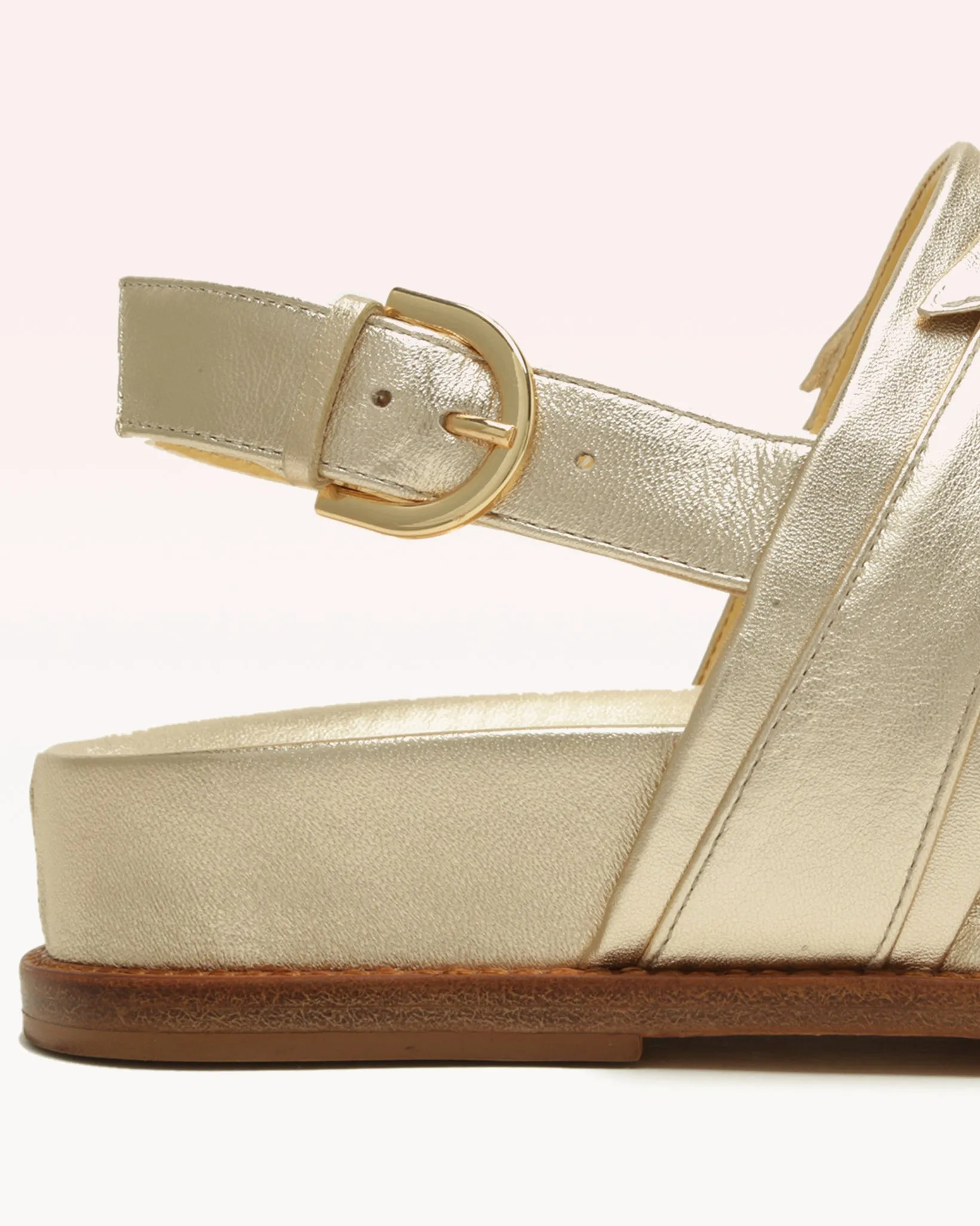 Clarita Sport Sandal Metallic Golden sold by Alexandre Birman product image thumbnail 5