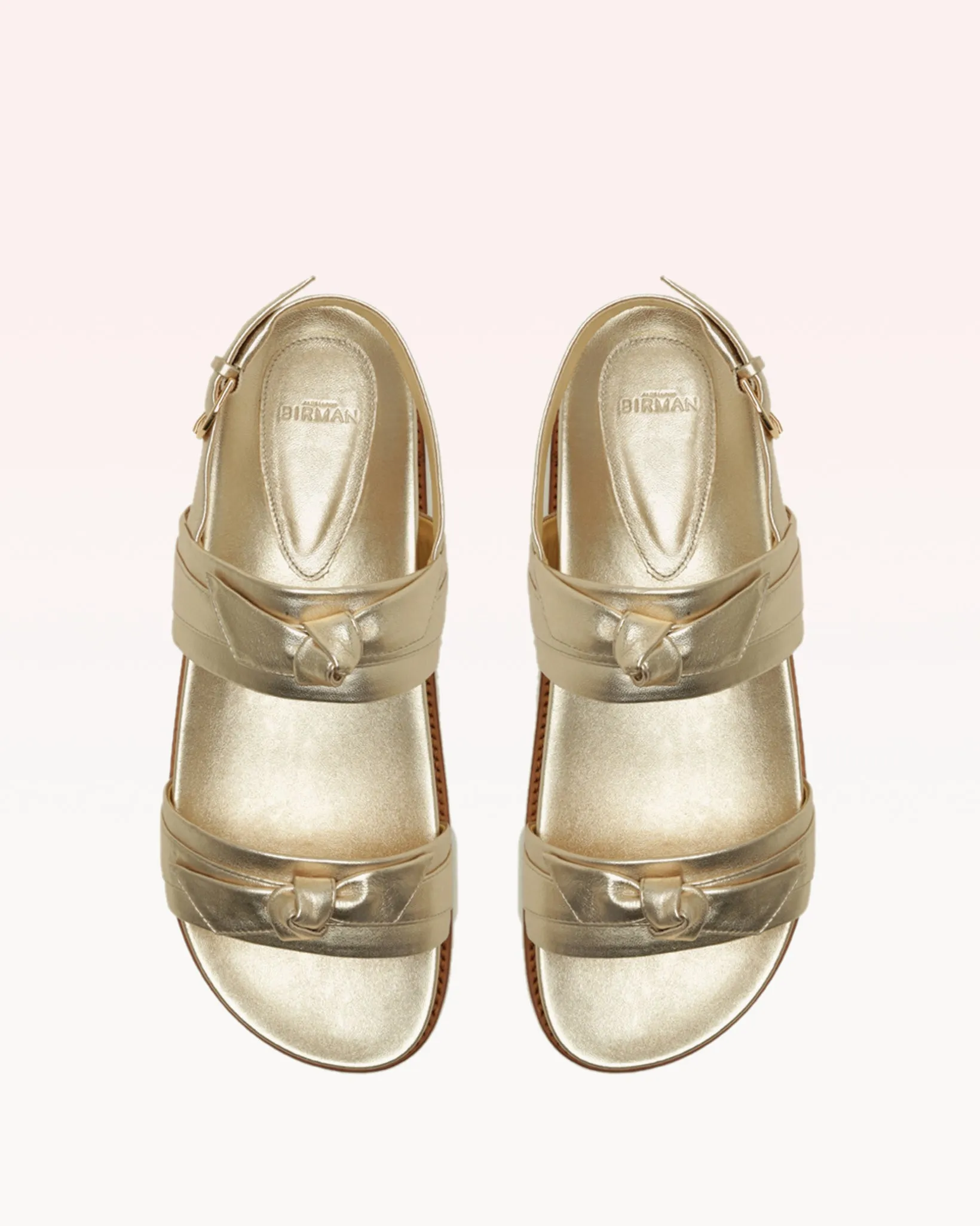 Clarita Sport Sandal Metallic Golden sold by Alexandre Birman product image thumbnail 4