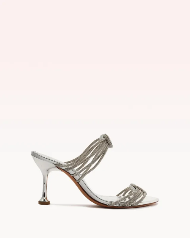 Vicky Crystal Knot 85 Silver sold by Alexandre Birman