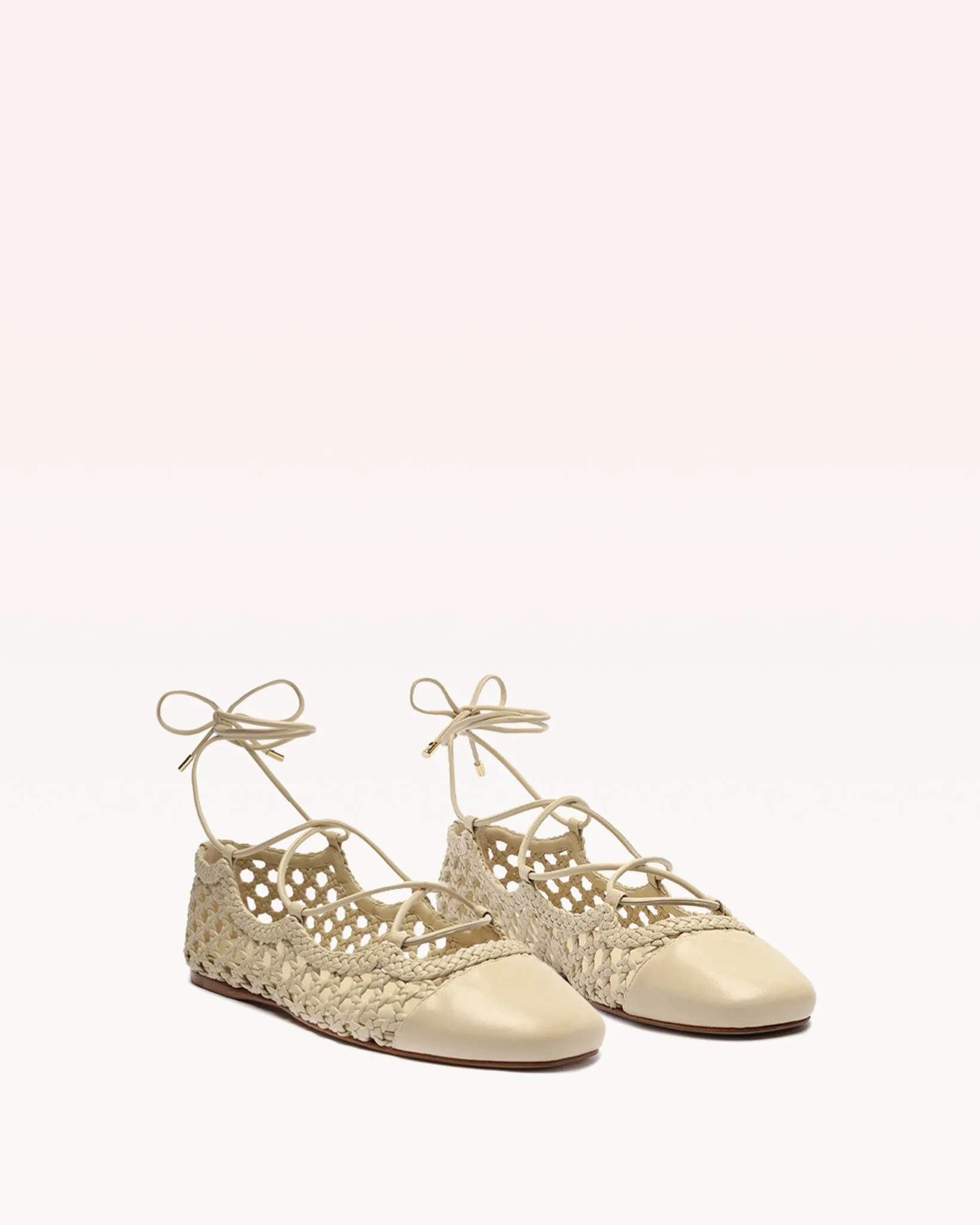Ballerina Tresse Flat Dove sold by Alexandre Birman product image thumbnail 3