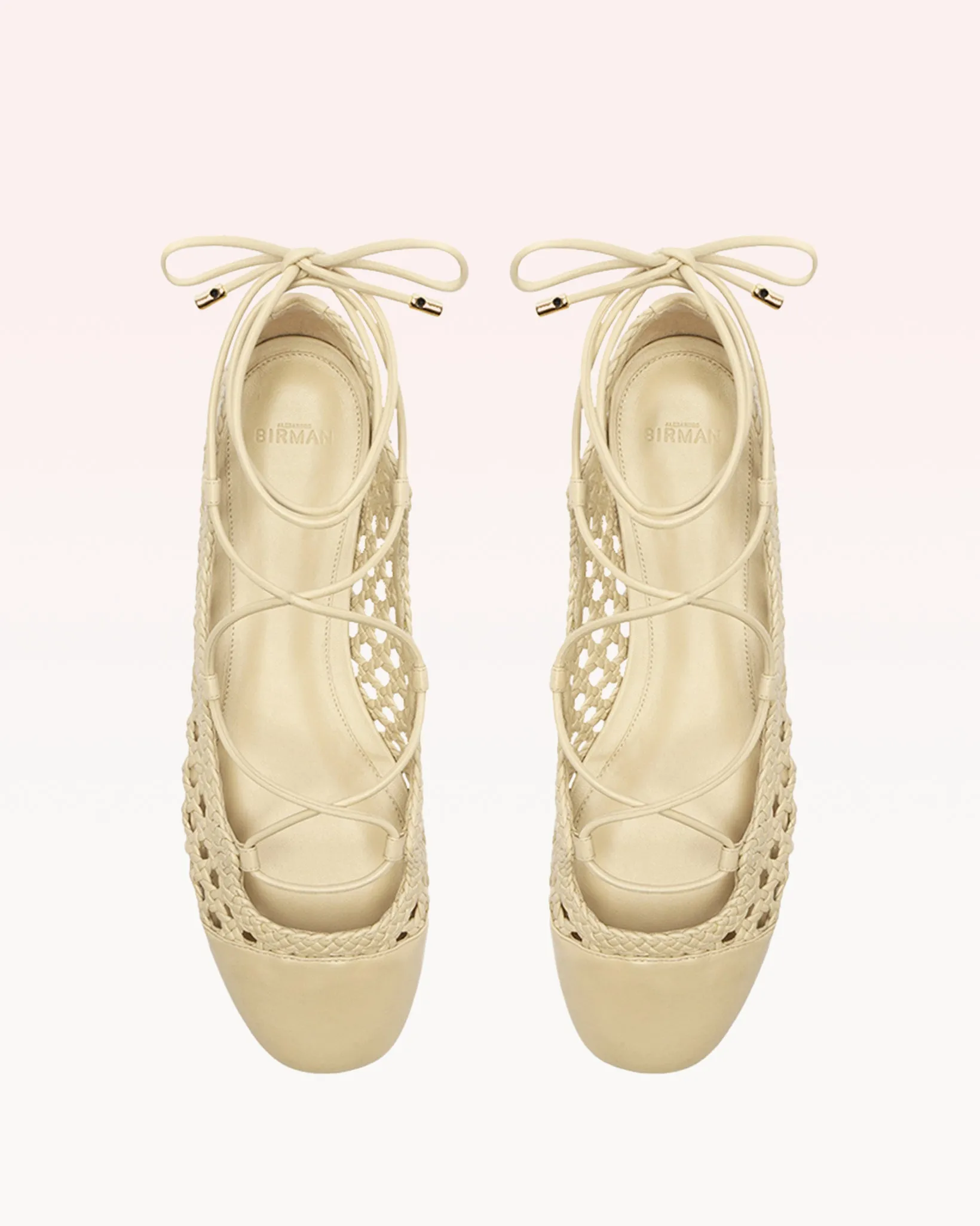 Ballerina Tresse Flat Dove sold by Alexandre Birman product image thumbnail 5
